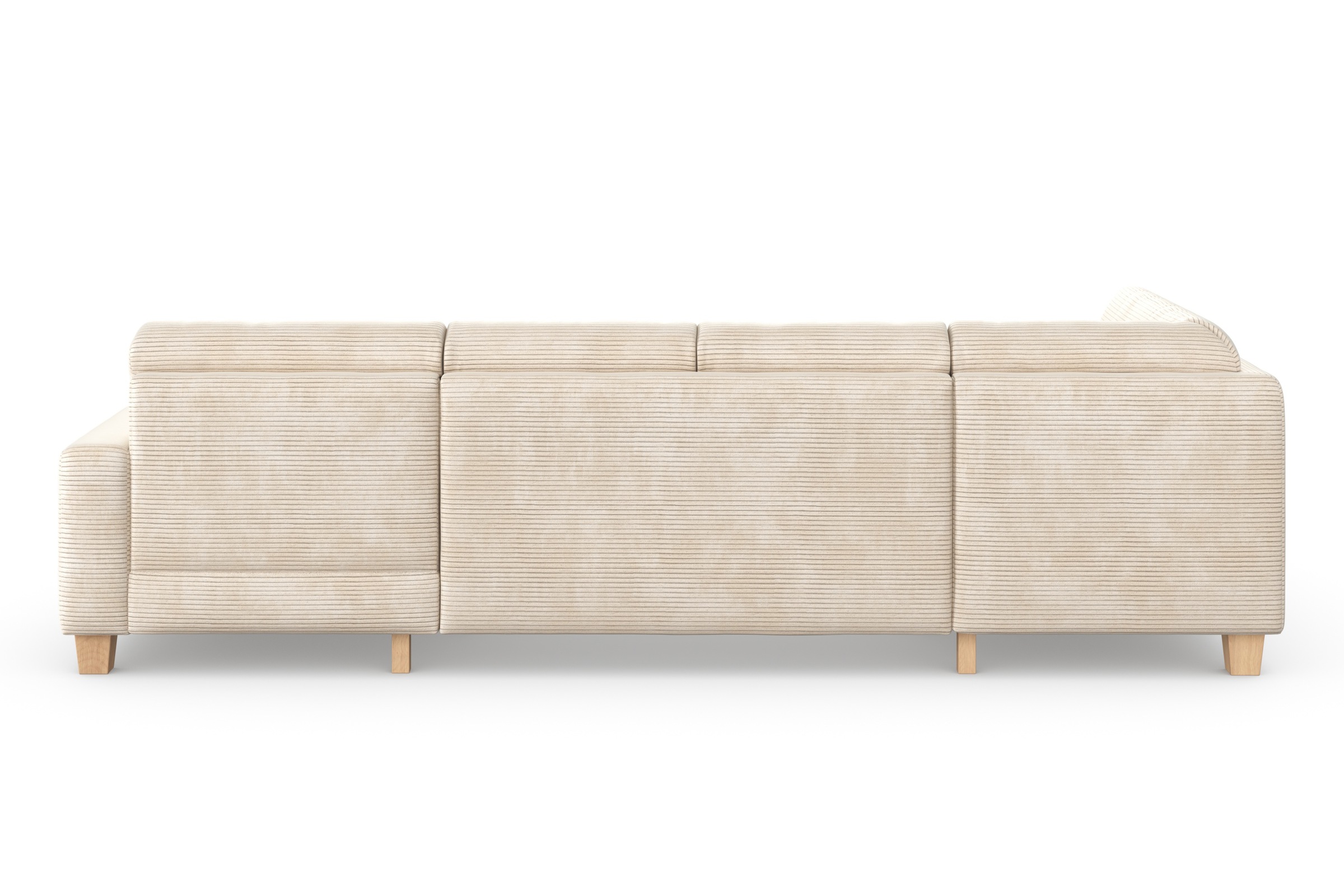 Home affaire Wohnlandschaft »Summer U-Form«, mit oder ohne Bettfunktion und Bettkasten, Cord-Bezug
