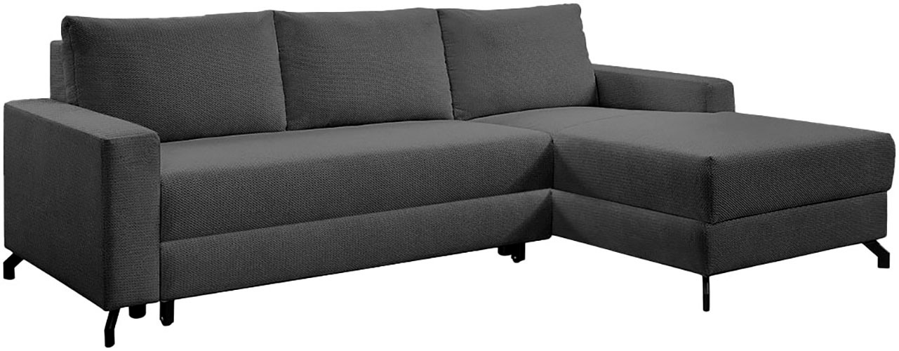 exxpo - sofa fashion Ecksofa »Quattro L-Form, B/T: 247/162 cm«, wahlweise m günstig online kaufen