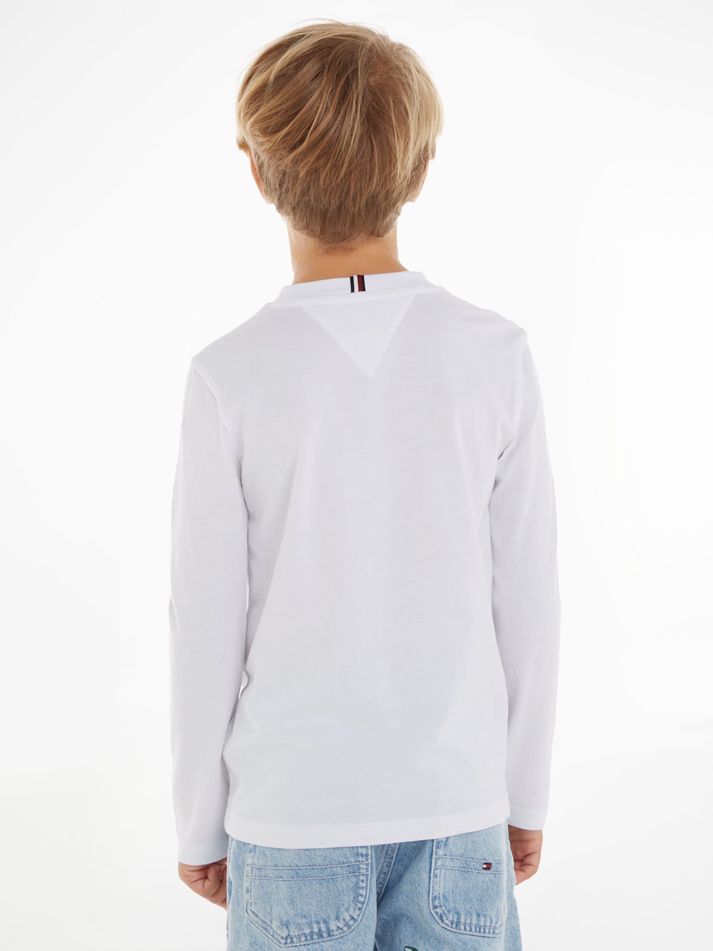 Tommy Hilfiger TEE Jungen »ESSENTIAL und Online-Shop kaufen Langarmshirt für Mädchen L/S«, im