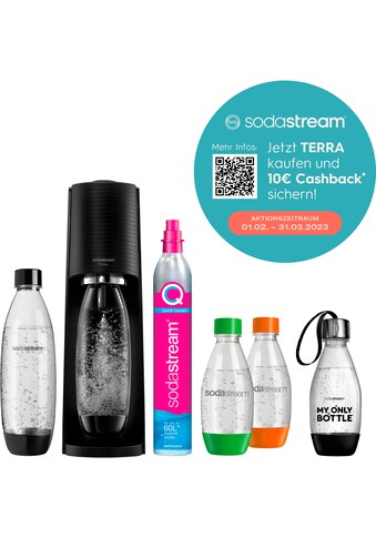SodaStream Wassersprudler »TERRA Bundle Vorteilspack«, (Set, 7 tlg.) kaufen