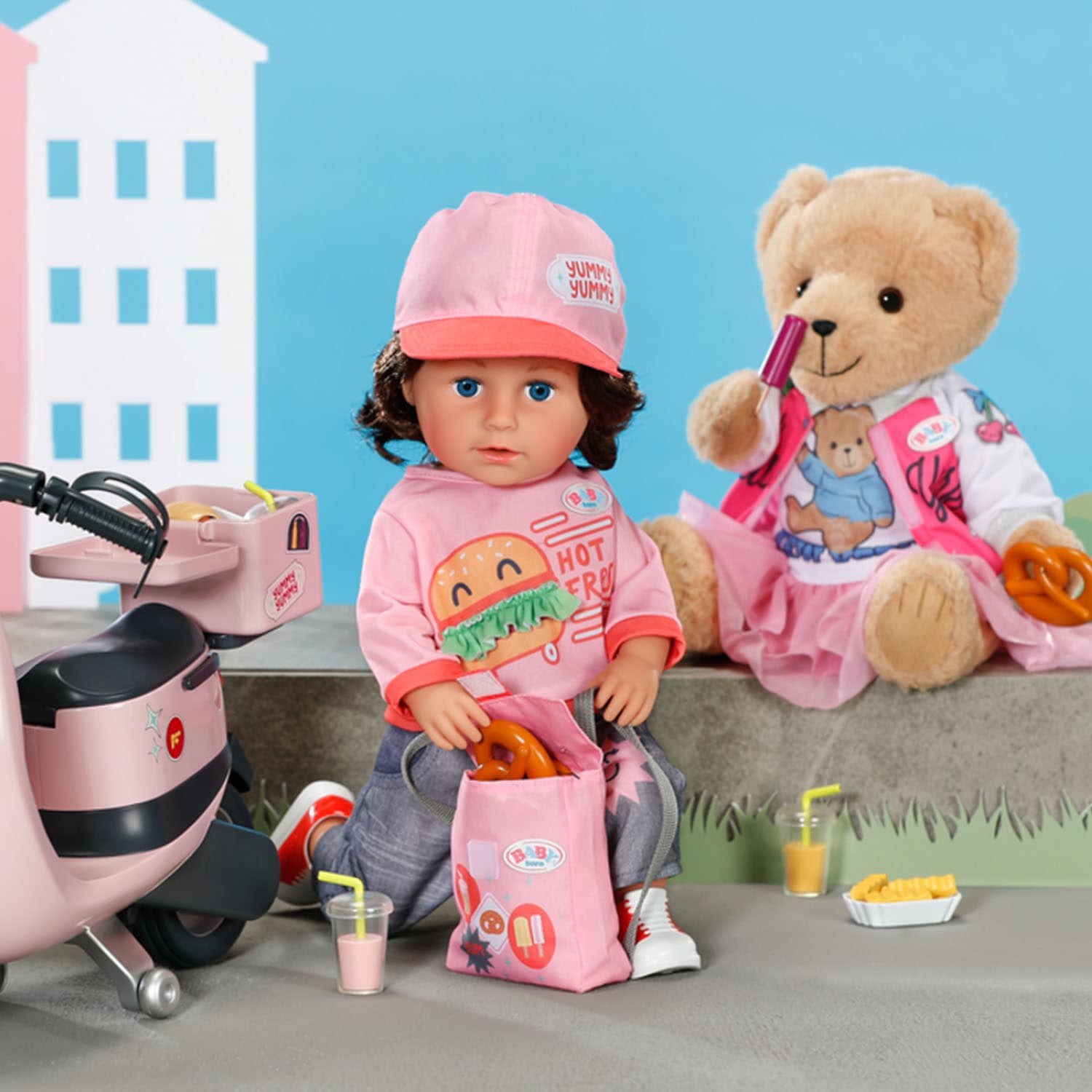 Baby Born Puppenkleidung »Snack Shop Outfit, 43cm«