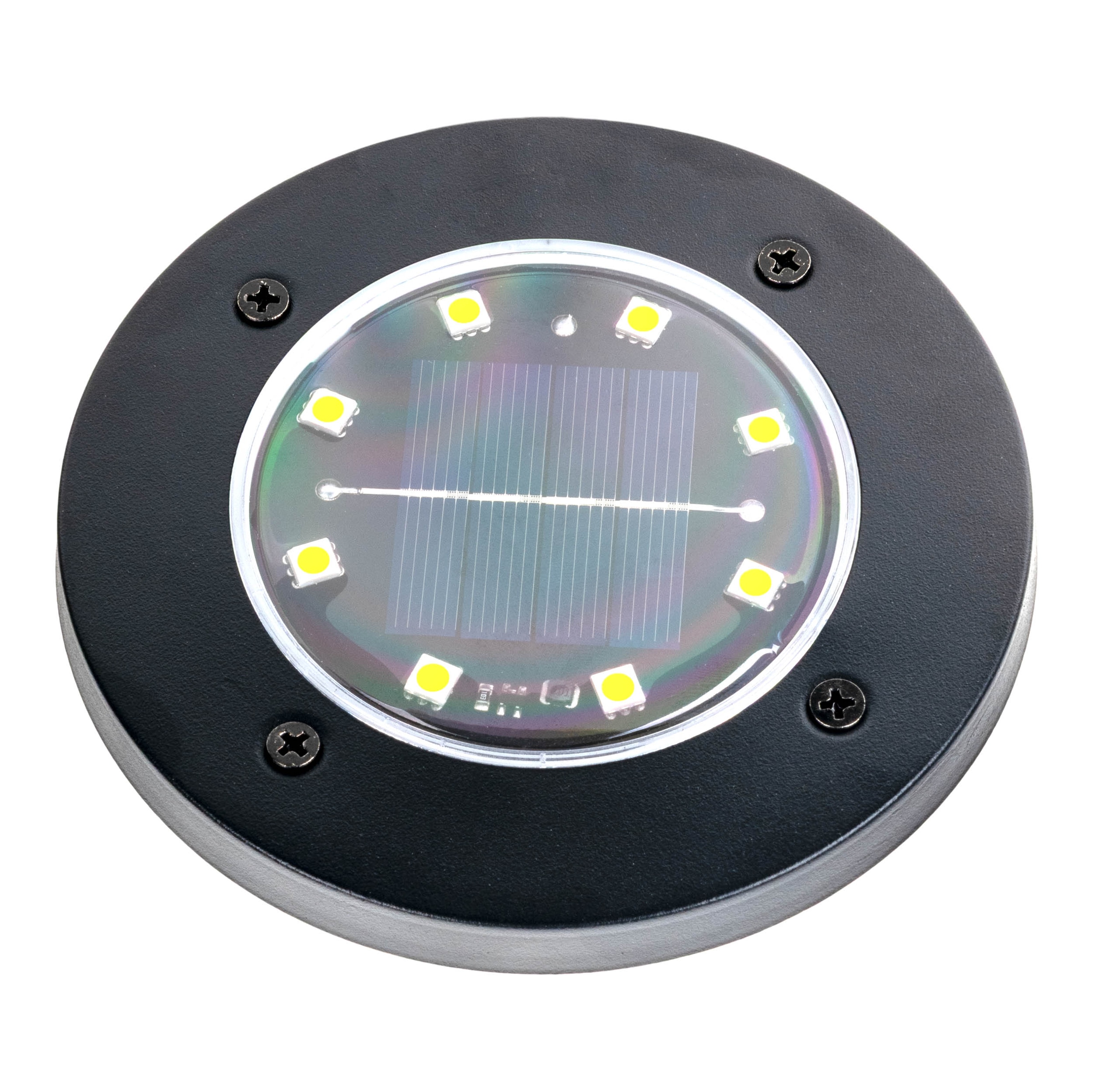 näve LED Solarleuchte »Kian - Solar-Erdspieß Wegeleuchte Gartenlampe« LED-Modul 8 Stk. Warmweiß Solar-Boden-Erdspieß, Set, Solar-Lampe, Bodenleuchte, Gartenstrahler