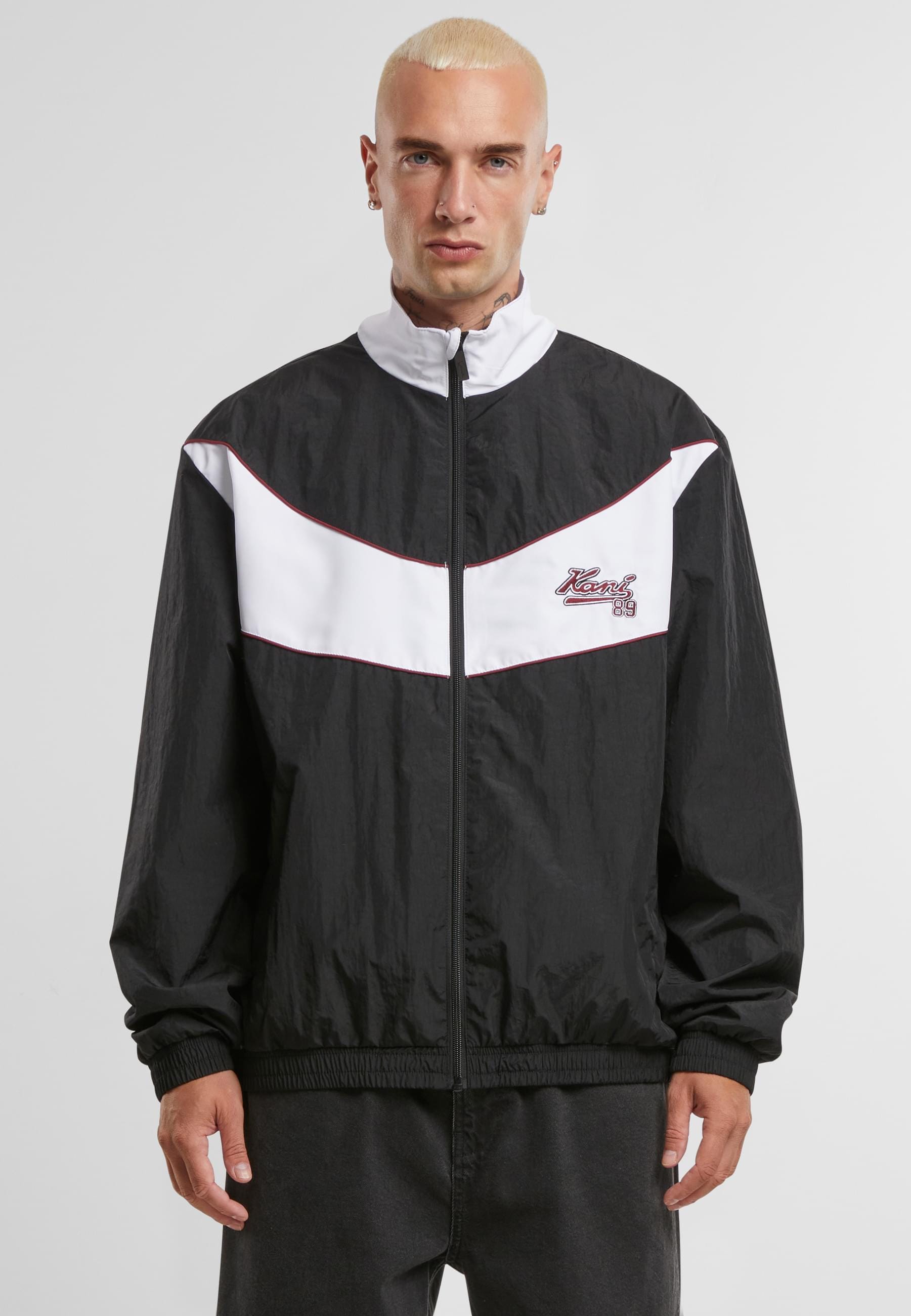 Karl Kani Trainingsjacke »Karl Kani Kani Varsity Trackjacket« 1 Stk. tlg. ohne Kapuze