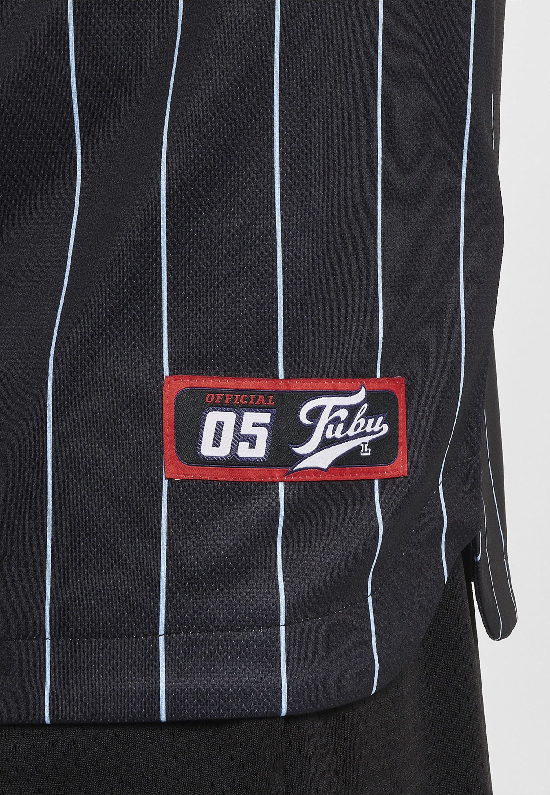 Fubu Kurzarmshirt »Fubu Herren FM232-003-1 FUBU Varsity Pinstripe Baseball Jersey« 1 Stk.
