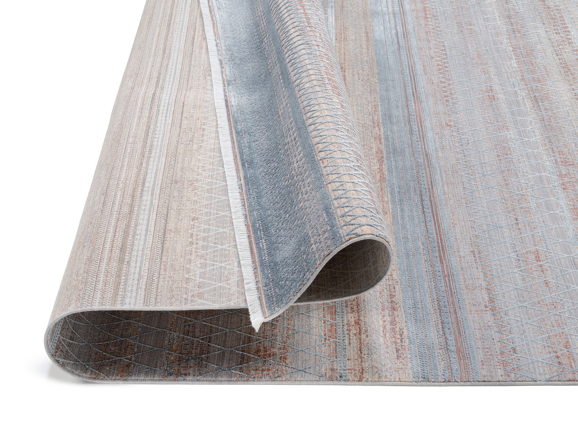 OCI DIE TEPPICHMARKE Teppich »FARBEN MASTER«, rechteckig, 8 mm Höhe, Klassisches Muster, eingefasst, in 3-D-Optik