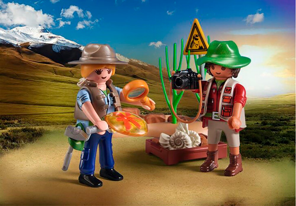Playmobil® Konstruktions-Spielset »Urzeit-Schatzsuche (71805), Playmobil Wild Life«, (41 St.), Made in Europe