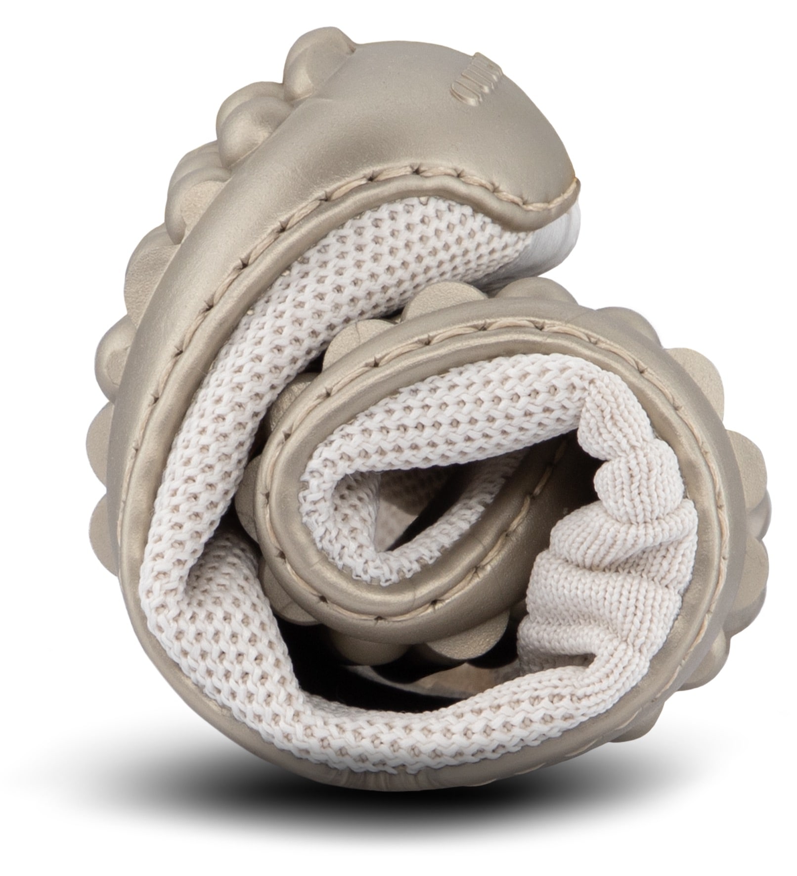 Leguano Barfußschuh »LADY FAMOUS«  Flats, Ballerina, Bequemschuh mit goldfarbener Zierkette