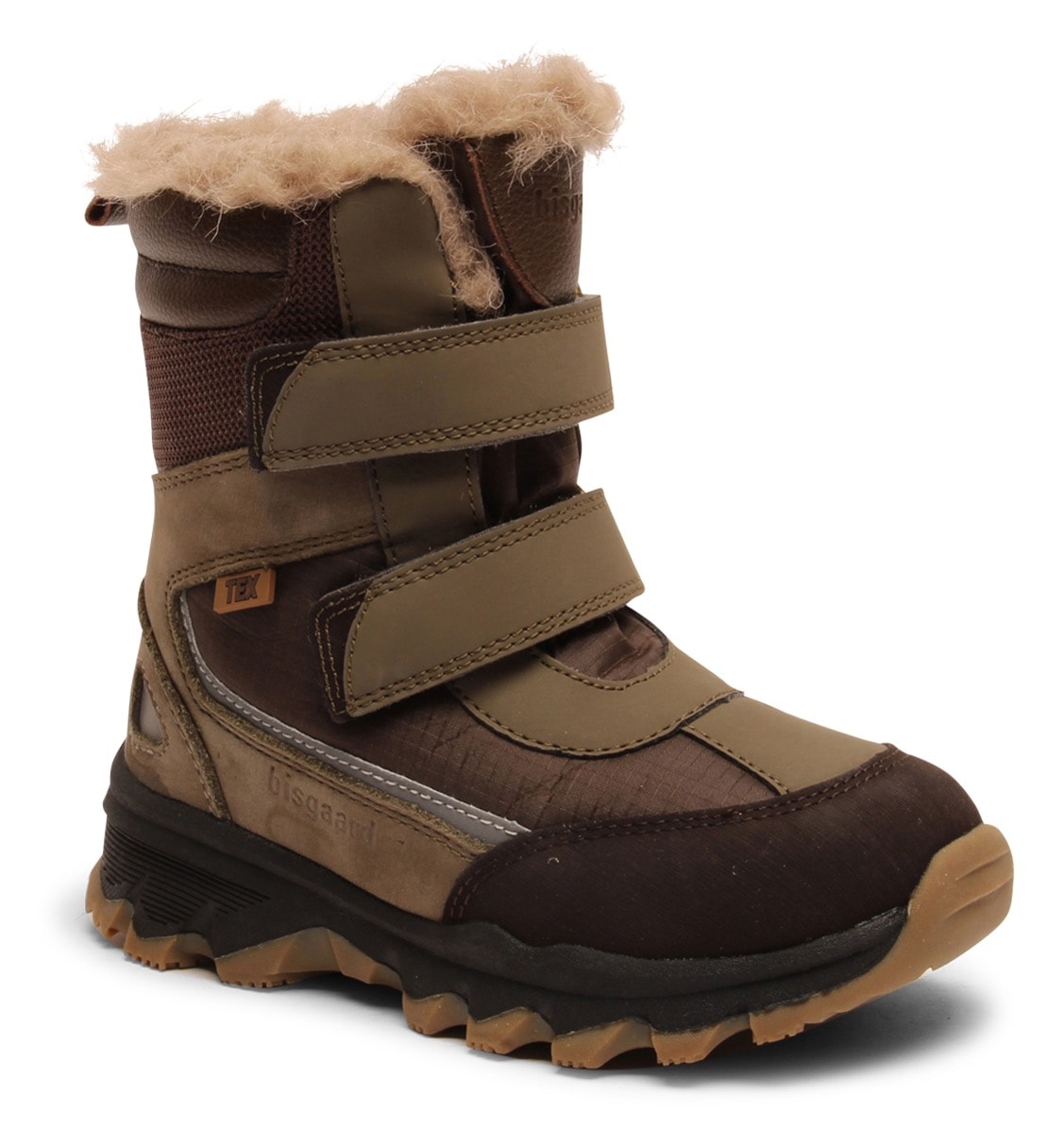 Bisgaard Winterstiefel »bisgaard eddie tex«, Snowboots, Klettstiefel, Outdoor Schuh mit TEX-Membrane