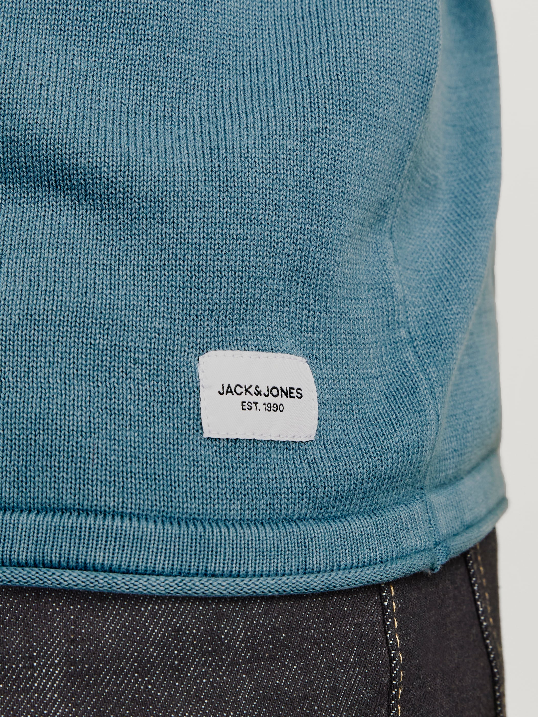 Jack & Jones Strickpullover »JJELEO KNIT CREW NECK NOOS«, mit Rundhalsausschnitt