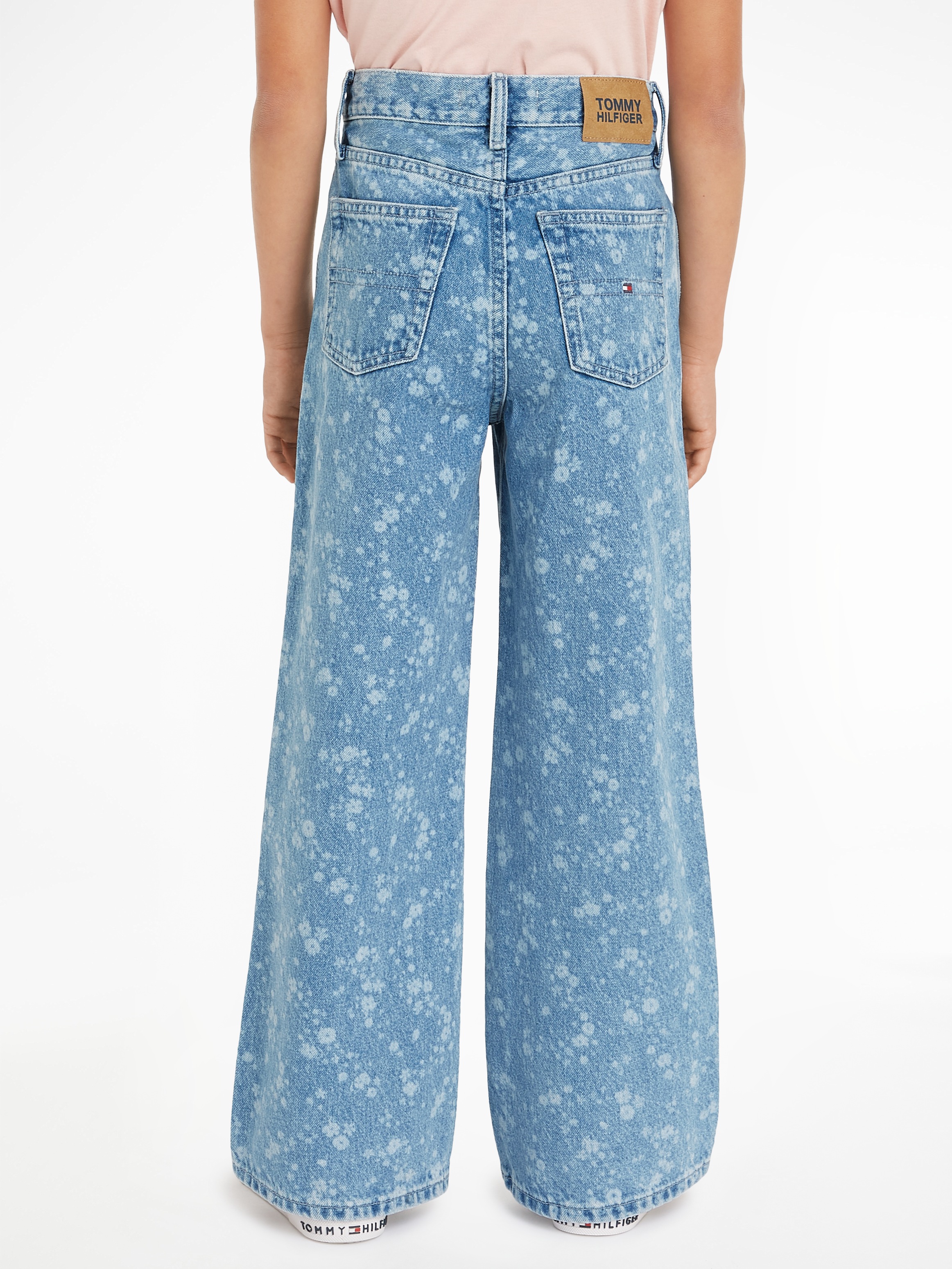 Tommy Hilfiger Bootcut-Jeans »MABEL FLOWER DENIM«, Kinder bis 16 Jahre im 5-Pocket-Style