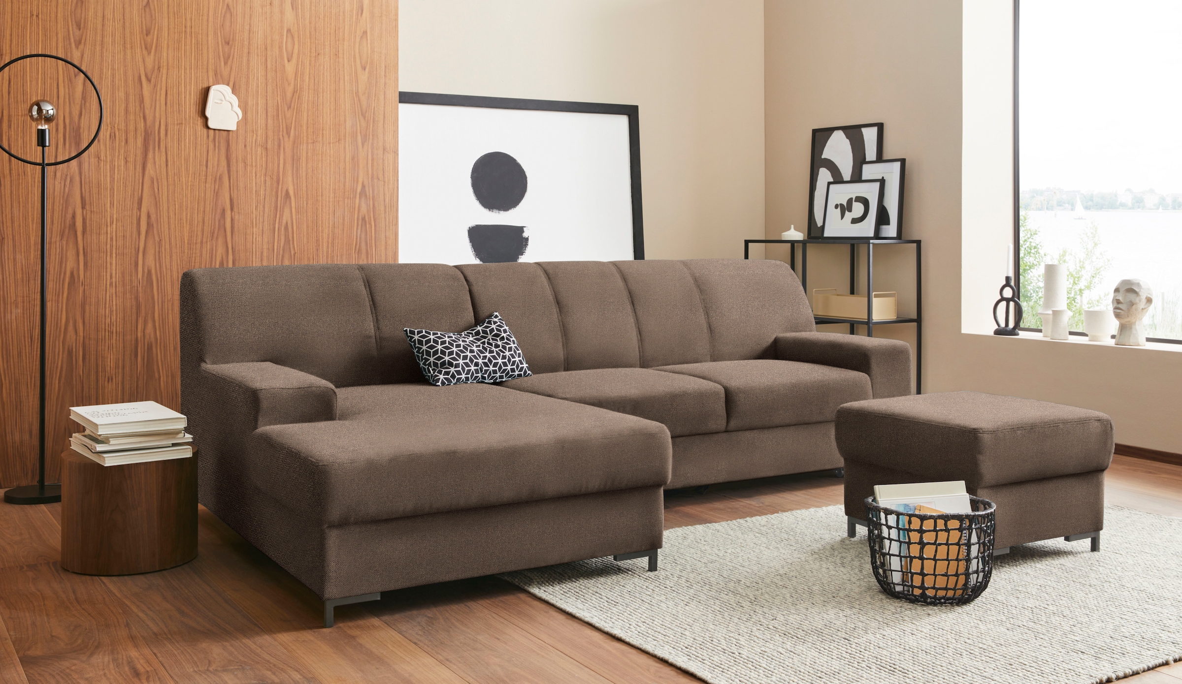 DOMO collection Hocker »Ledas«, in vielen Farben erhältlich