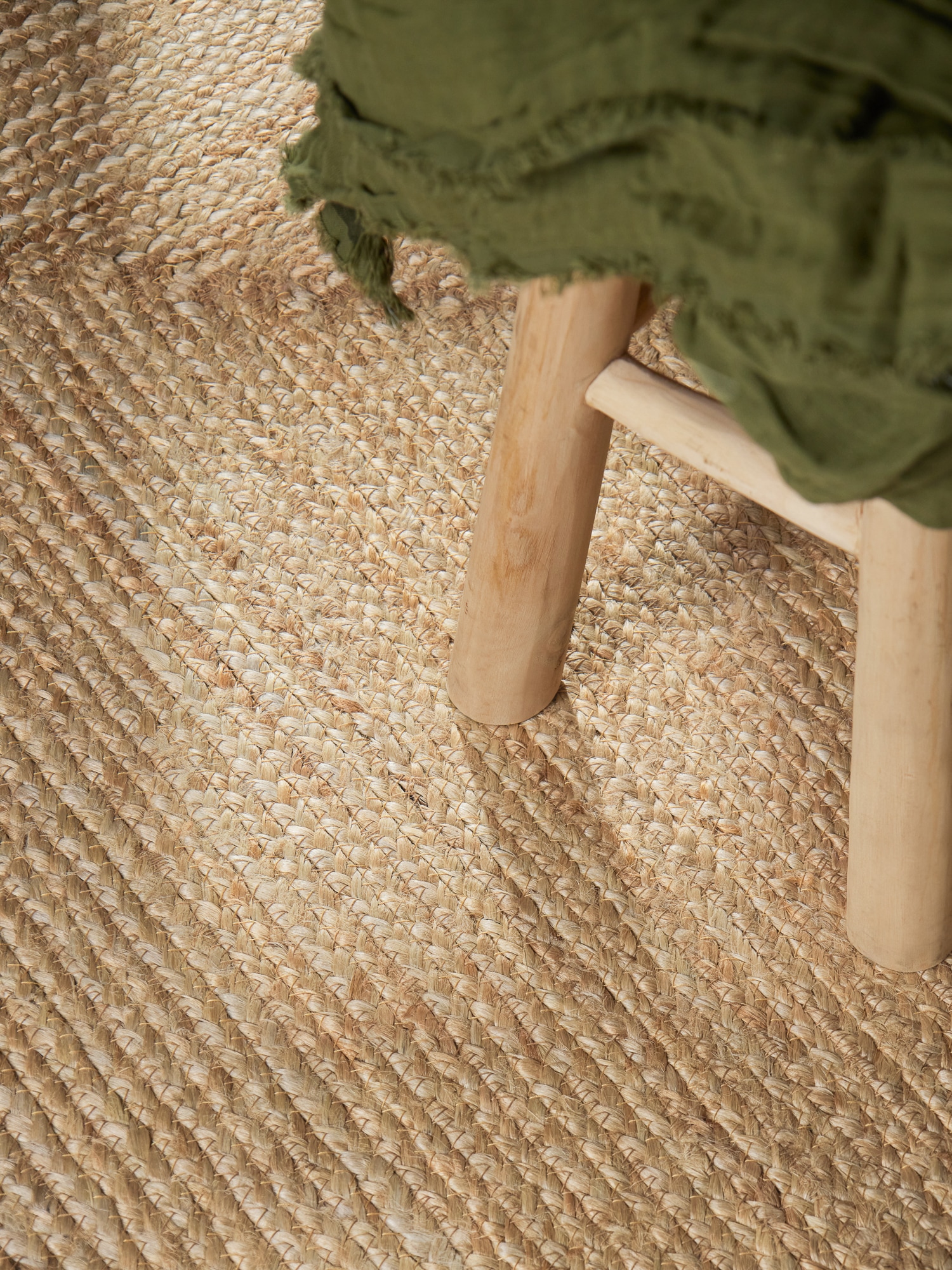 HANSE Home Teppich »Jutta Juteteppich« rechteckig 7 mm Höhe Handgewebt, Jute Naturteppich, Boho, Wohnzimmer, Schlafzimmer