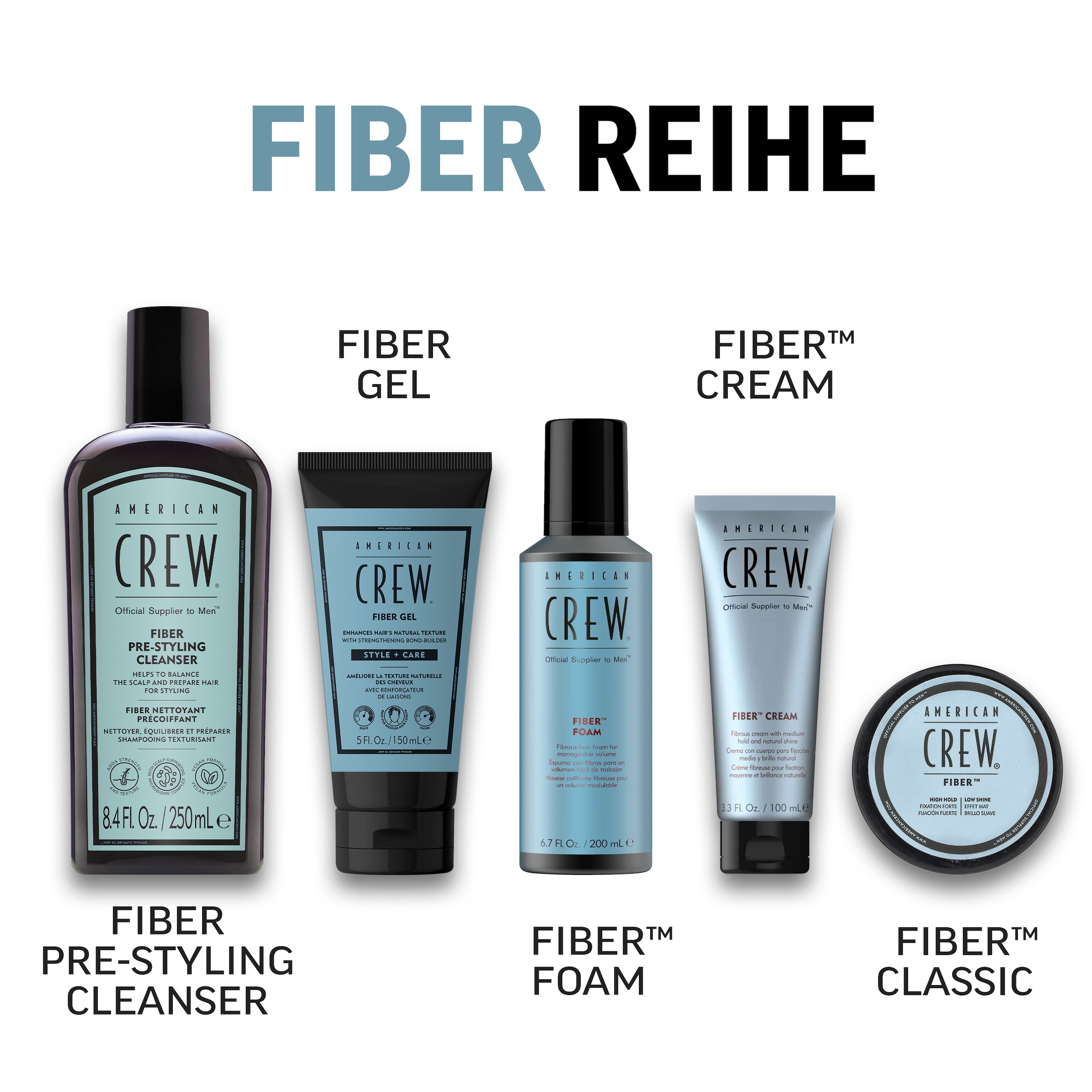 American Crew Haargel »Fiber Gel 150ml«