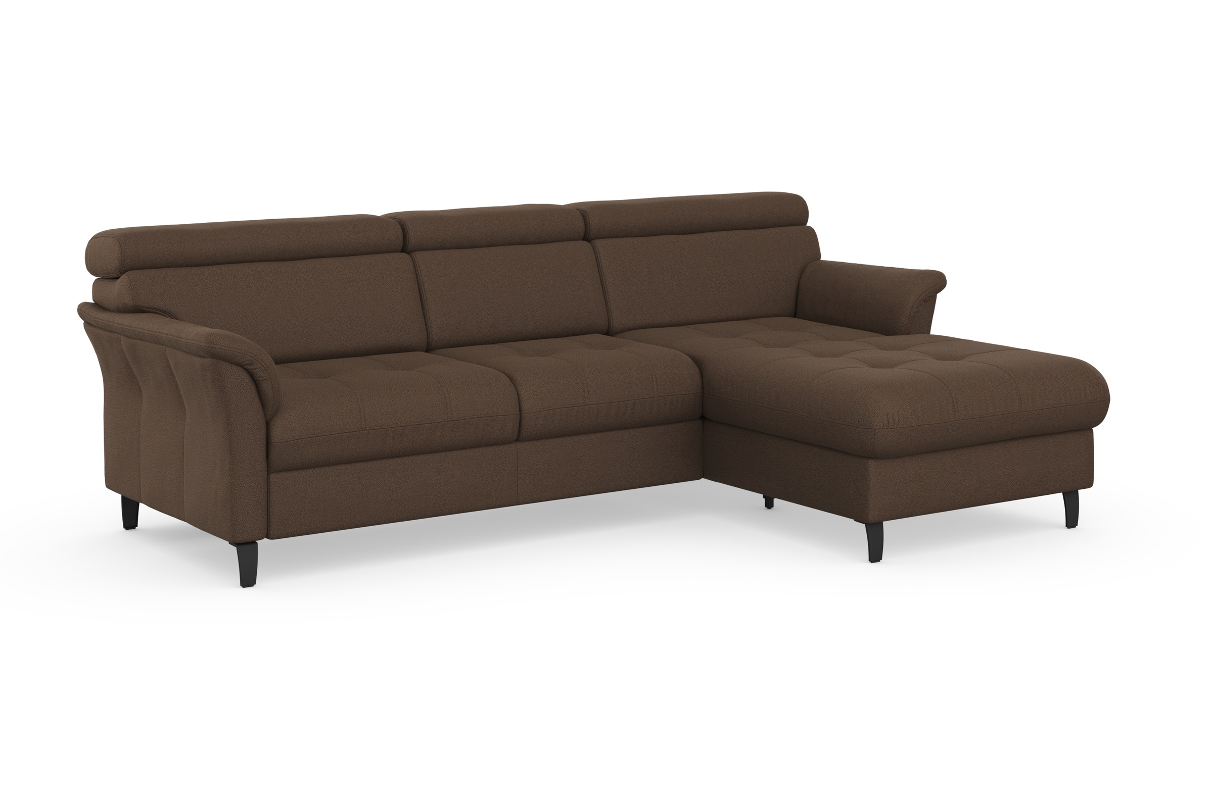 sit&more Ecksofa "Marano L-Form", inklusive Kopfteilverstellung, wahlweise günstig online kaufen