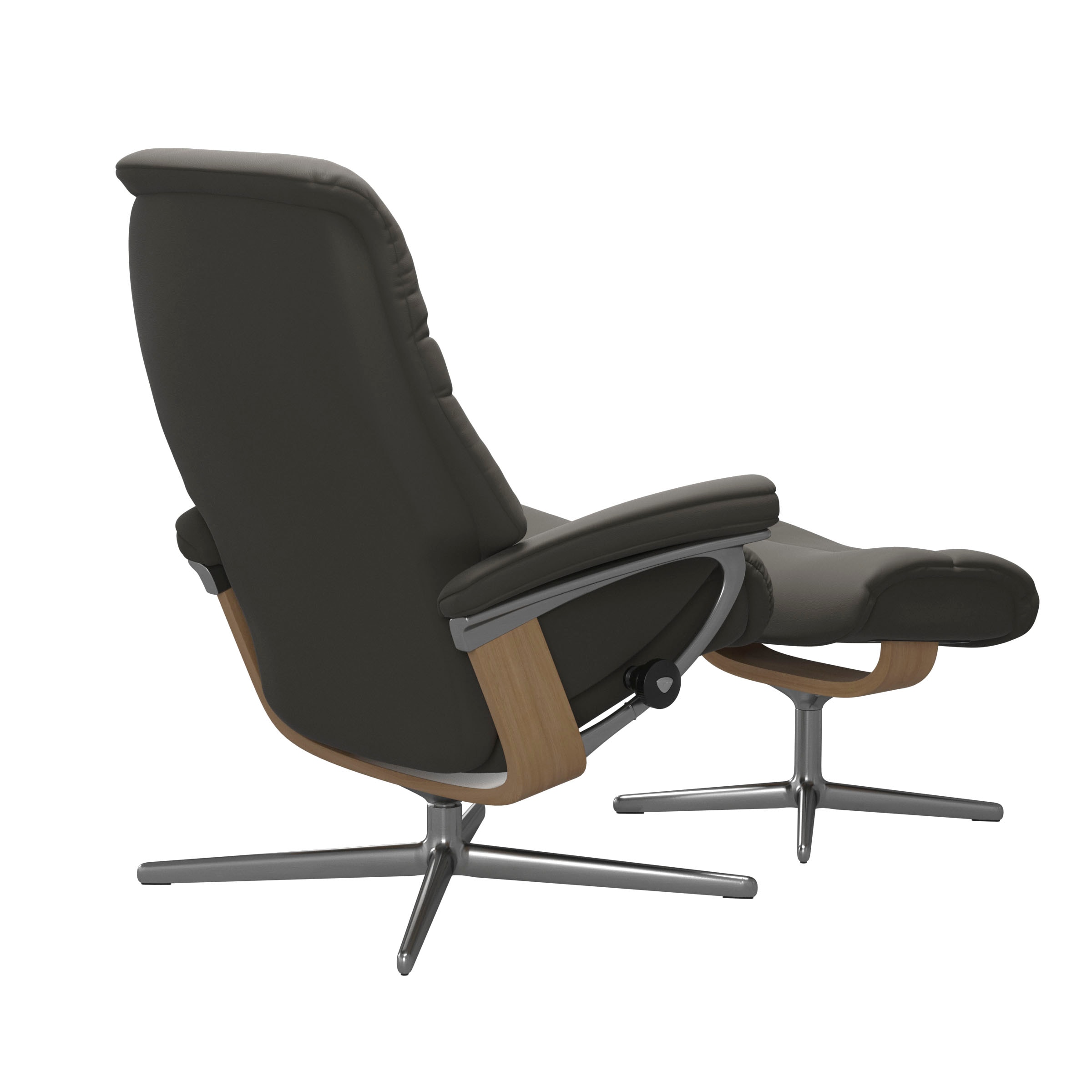 Stressless® Fußhocker »Sunrise«, mit Cross Base, Größe S, M & L, Holzakzent Eiche