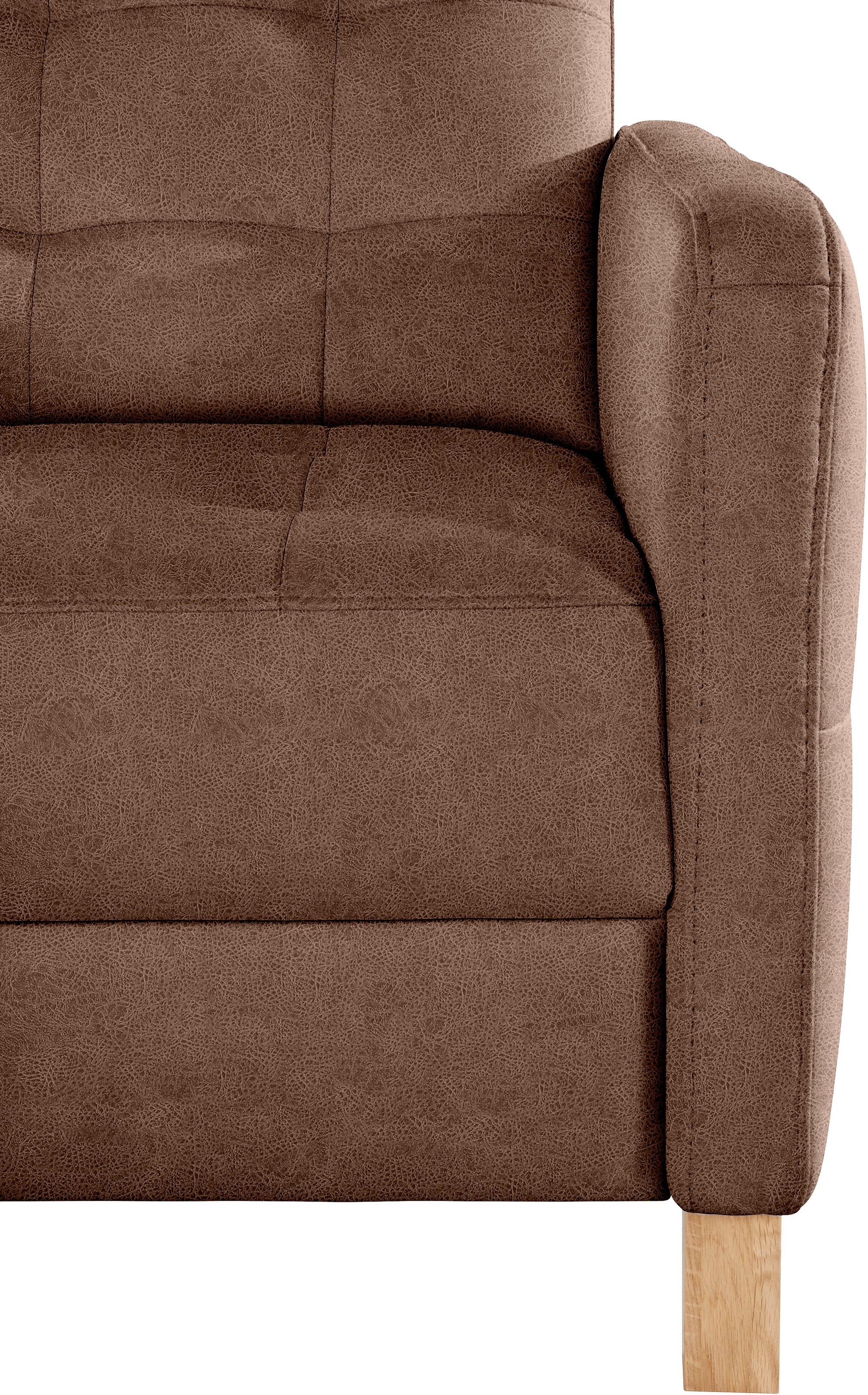 exxpo - sofa fashion Sessel »Elio, Loungesessel, aufwendige Detailverarbeit günstig online kaufen