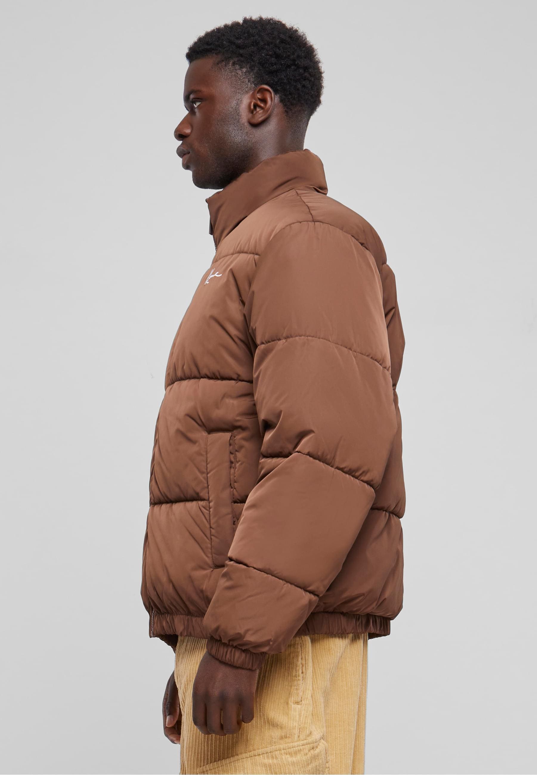 Karl Kani Winterjacke »Karl Kani Unisex KM233-052-2 KK Chest Signature Puffer Jacket« 1 Stk. tlg. ohne Kapuze