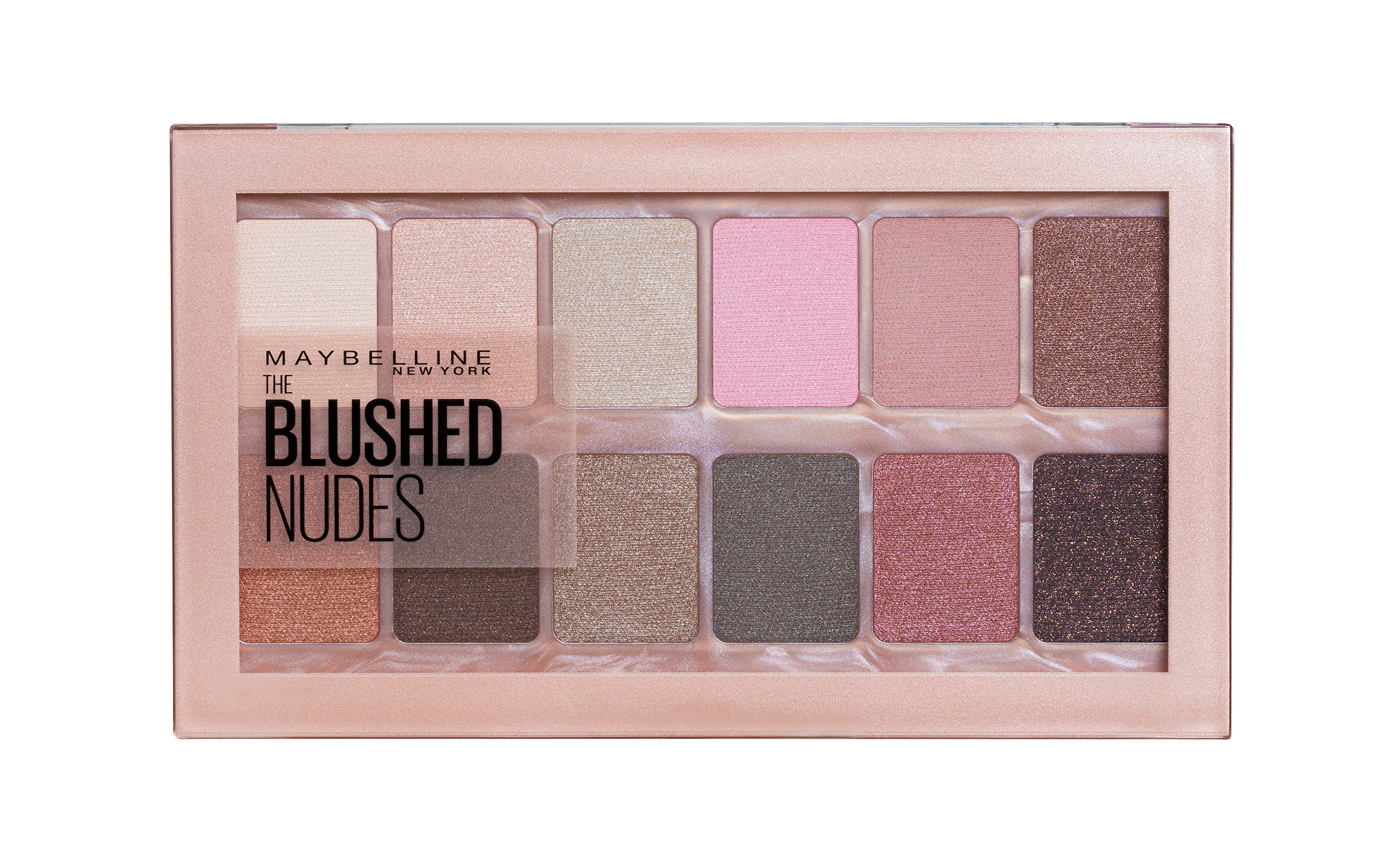 MAYBELLINE NEW YORK Lidschatten-Palette »THE BLUSH NUDES« mit verschiedenen Nuancen