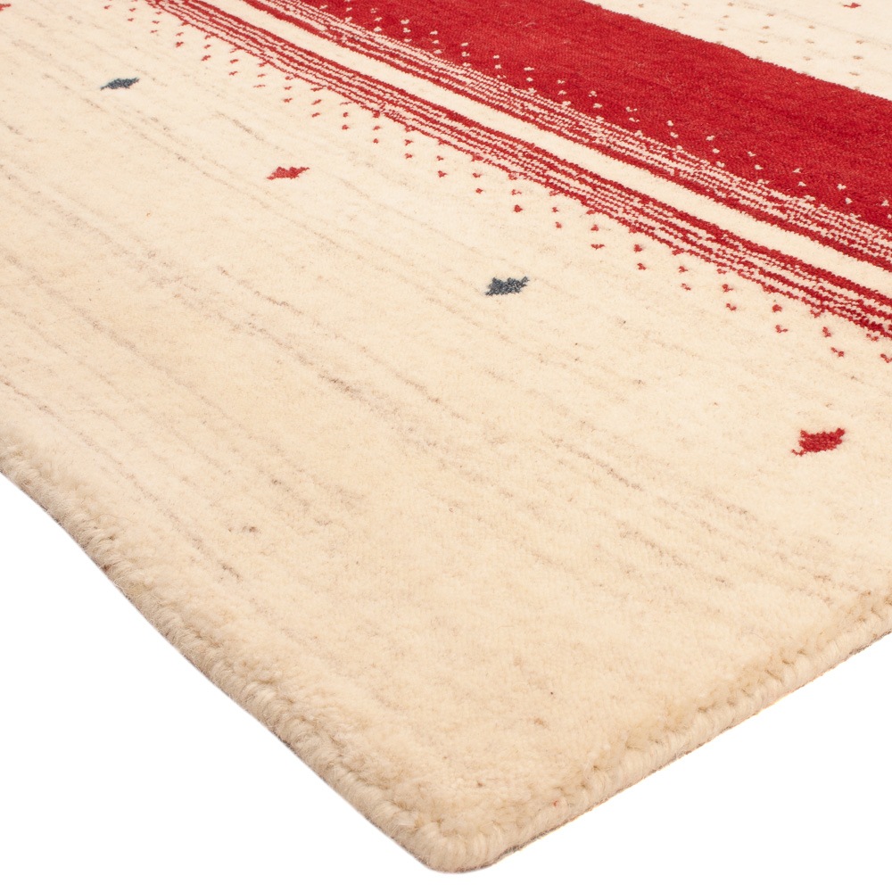 morgenland Wollteppich »Aurora Flair - Gabbeh Teppich - Loribaft Softy«, rechteckig, 1,2 mm Höhe, Sehr weicher Flor