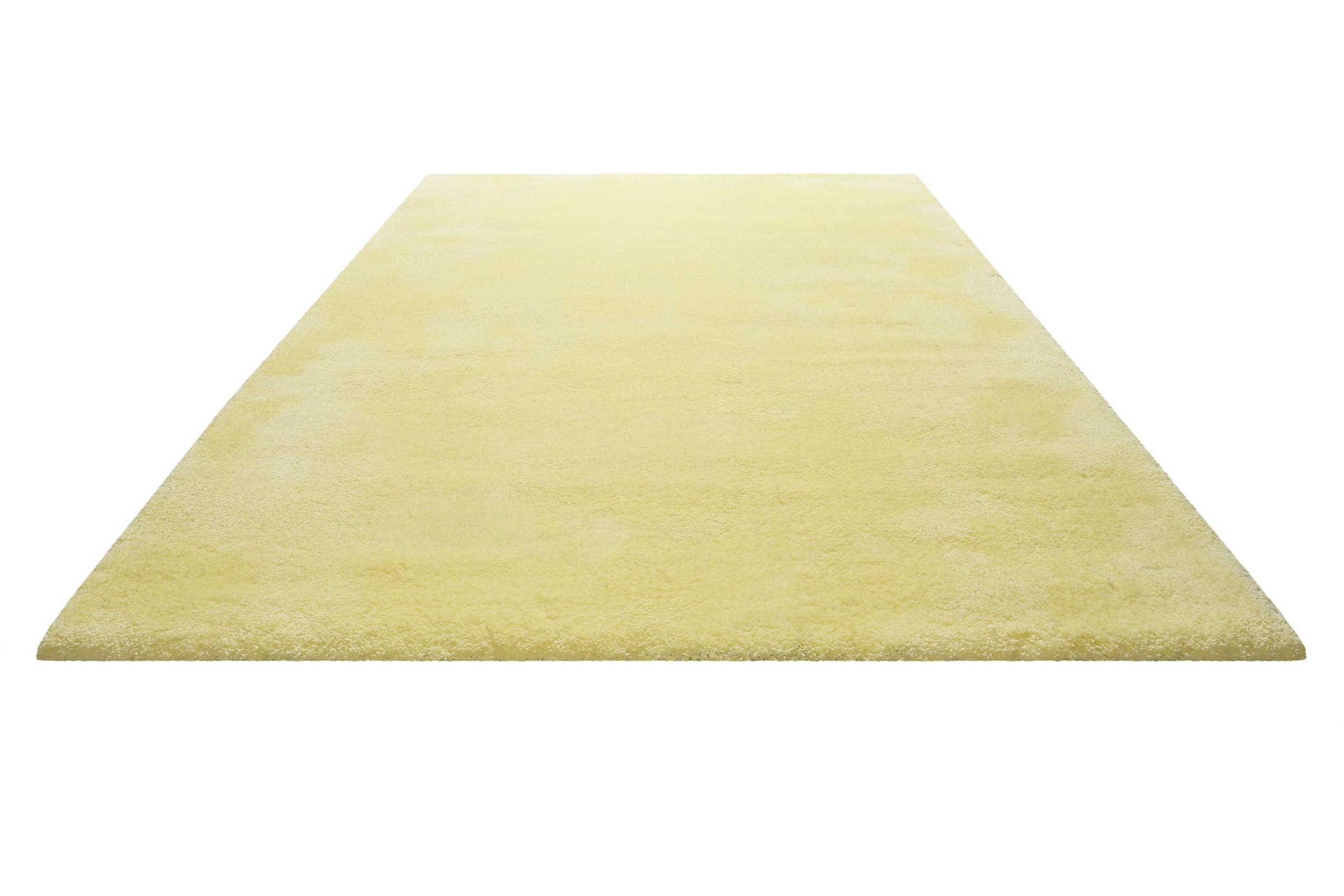Homie Living Teppich »Pisa«, rund, 25 mm Höhe, Hochflor, Microfaser, uni, weich, Shaggy, Wohnzimmer, Schlafzimmer