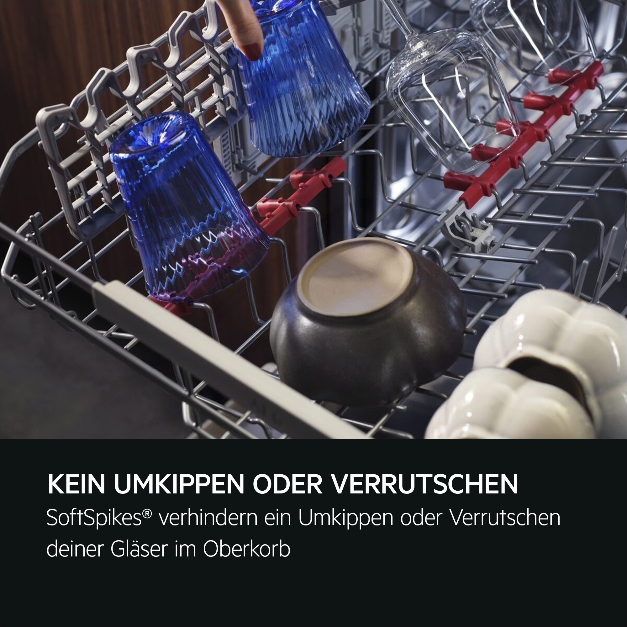 AEG vollintegrierbarer Geschirrspüler Serie 7000, 60 cm, WiFi »V72GIB10SN« 13 tlg. Maßgedecke Wassersparende Spülmaschine: 8,4l im Eco-Programm-effiziente Reinigung