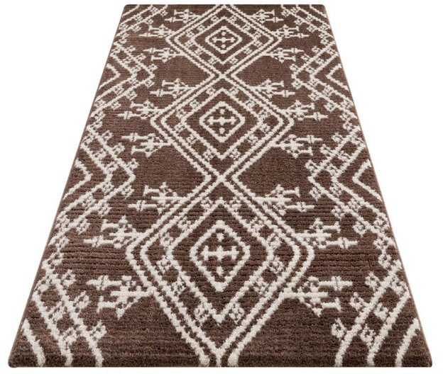Carpet City Läufer »April 2291«, rechteckig, besonders weich durch  Microfaser, Hochflor, Boho Look bequem und schnell bestellen