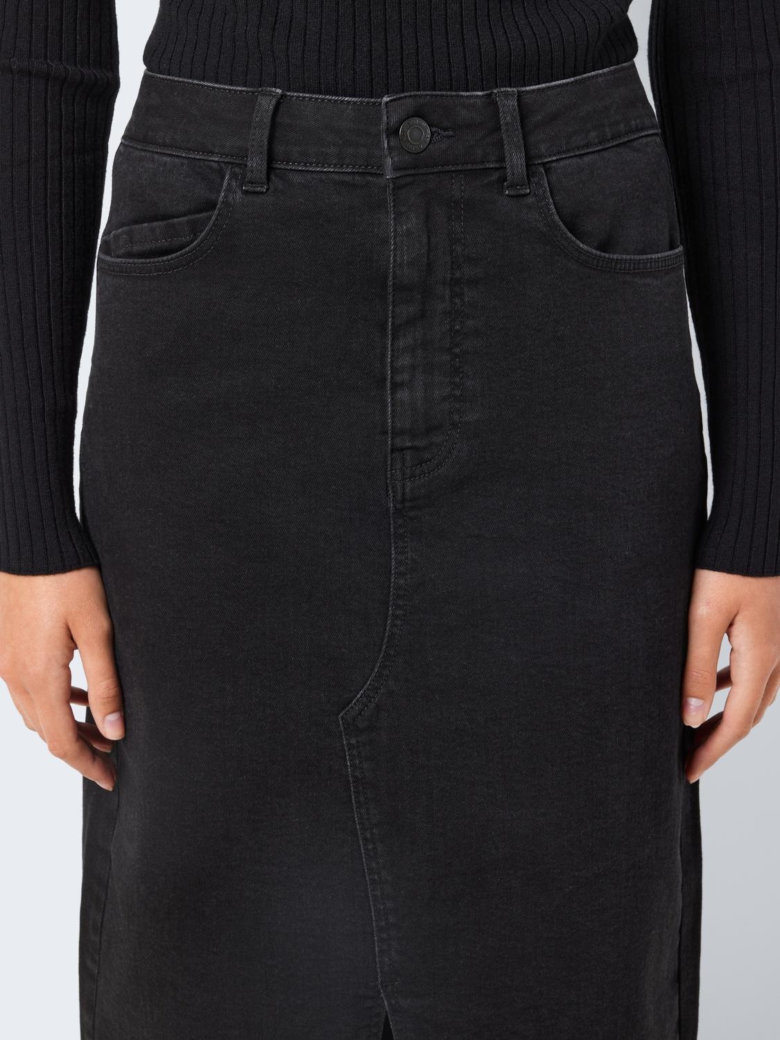 Noisy may Jeansrock »NMKATH NW SLIT MIDI SKIRT VI478BL NOOS«