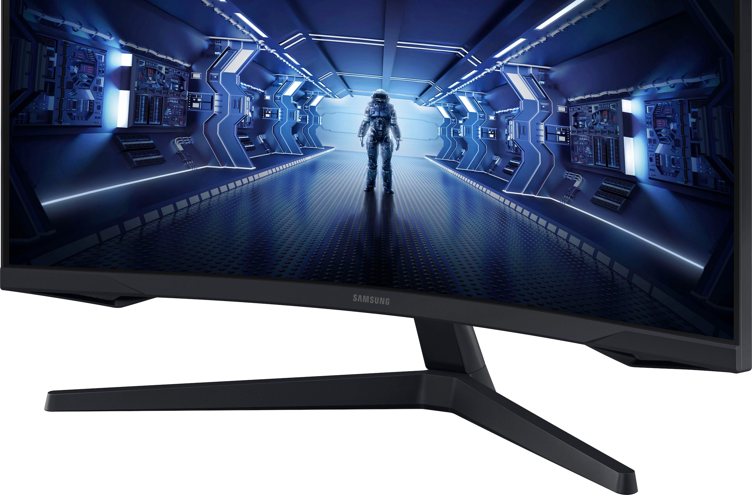 Samsung Curved-Gaming-LED-Monitor »Odyssey G5 C27G54TQBU«, 68,6 cm/27 Zoll,  2560 x 1440 px, WQHD, 1 ms Reaktionszeit, 144 Hz, 1ms (MPRT) auf Rechnung  bestellen