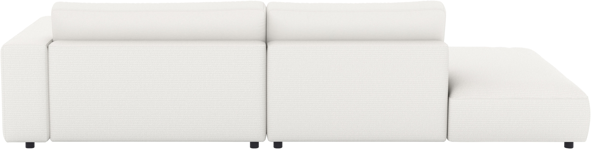 Musterring Ecksofa »Lucia«, verschiedene Farben, großer Longchair mit Armlehne, B330 x T190 cm