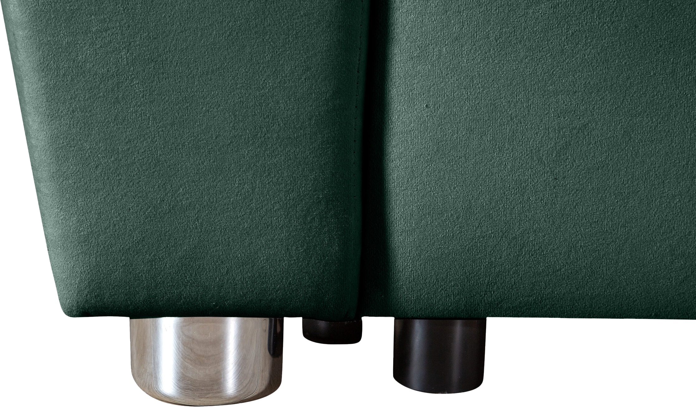 COLLECTION AB Ecksofa »JANA L-Form«, Ecksofa,Bettfunktion,Bettkasten,Bonnelfederkern,Rückenkissen