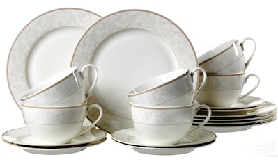 Kaffeeservice »Geschirr-Set, Service ISABELLA«, (Set, 18 tlg.), extravagantes Design,...