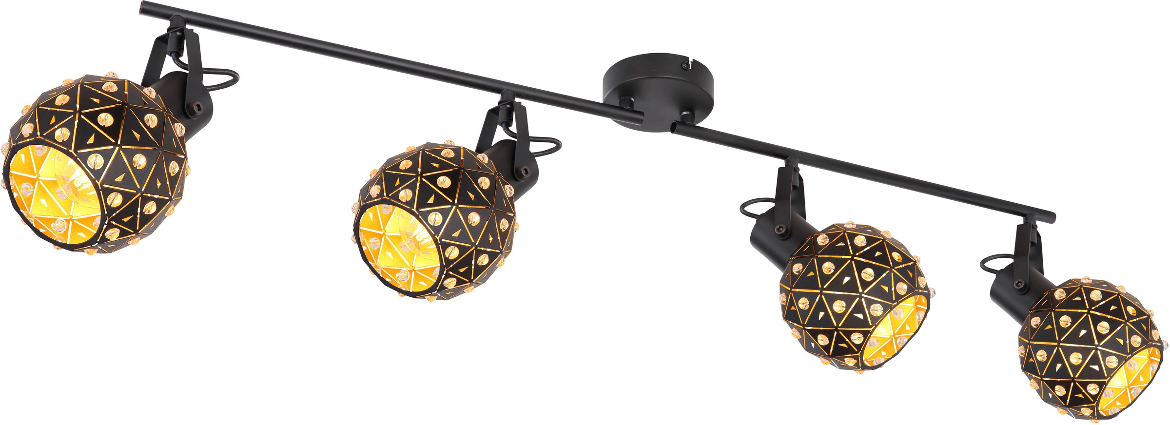 GLOBO LIGHTING Deckenstrahler »JODIE« E27 1 Stk. Spot Deckenspot Flur Schlafzimmer Wohnzimmer
