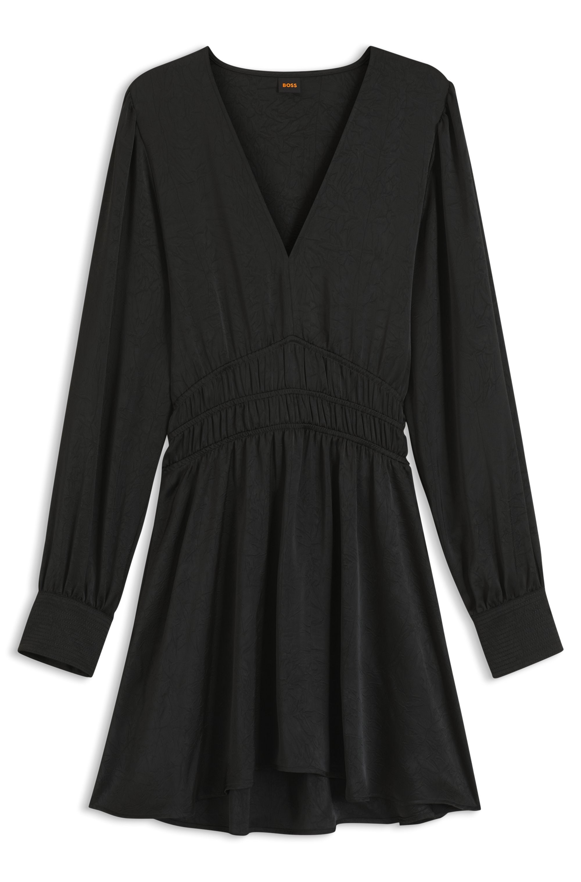 BOSS ORANGE Satinkleid »Deply Premium Damenmode«