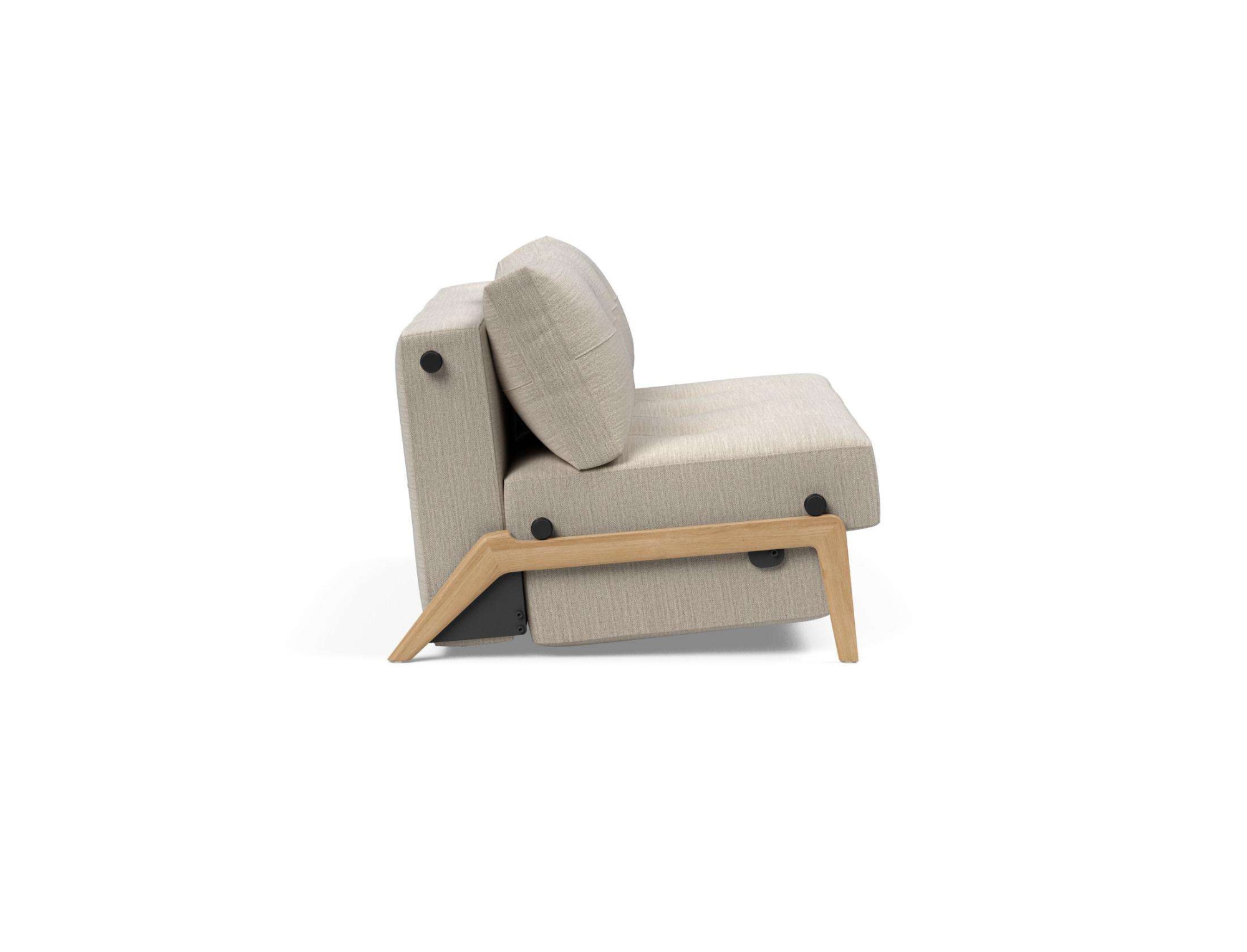 INNOVATION LIVING ™ Schlafsofa »Cubed Klappsofa, hochwertige Schlaffunktion, Design und extra Komfort«, Frontauszug, sehr platzsparend, abgewinkelt Sitzen, waagerecht liegen