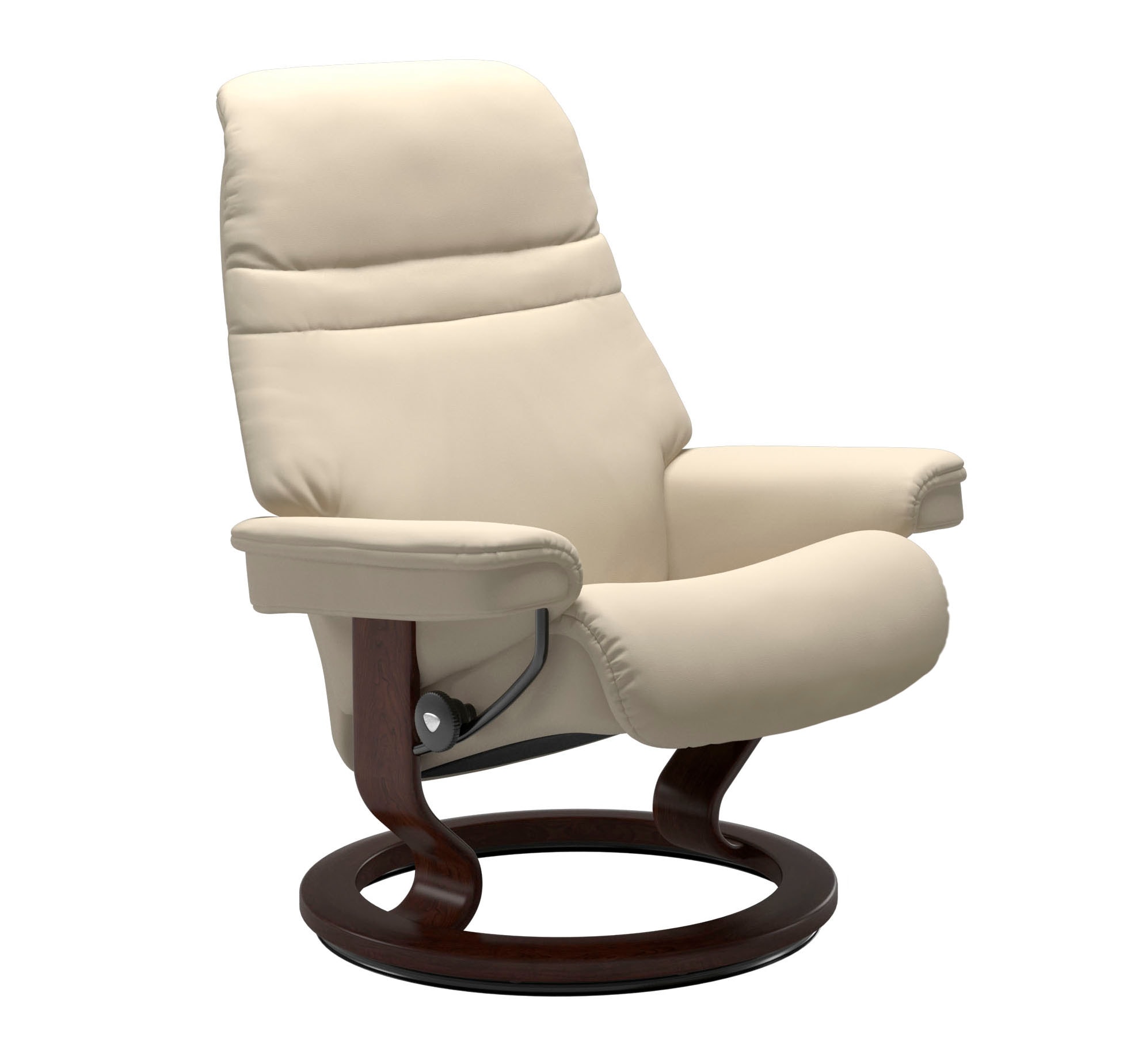 Stressless® Relaxsessel »Sunrise« mit Classic Base, Größe S, Gestell Braun, in 2 Lederqualitäten lieferbar