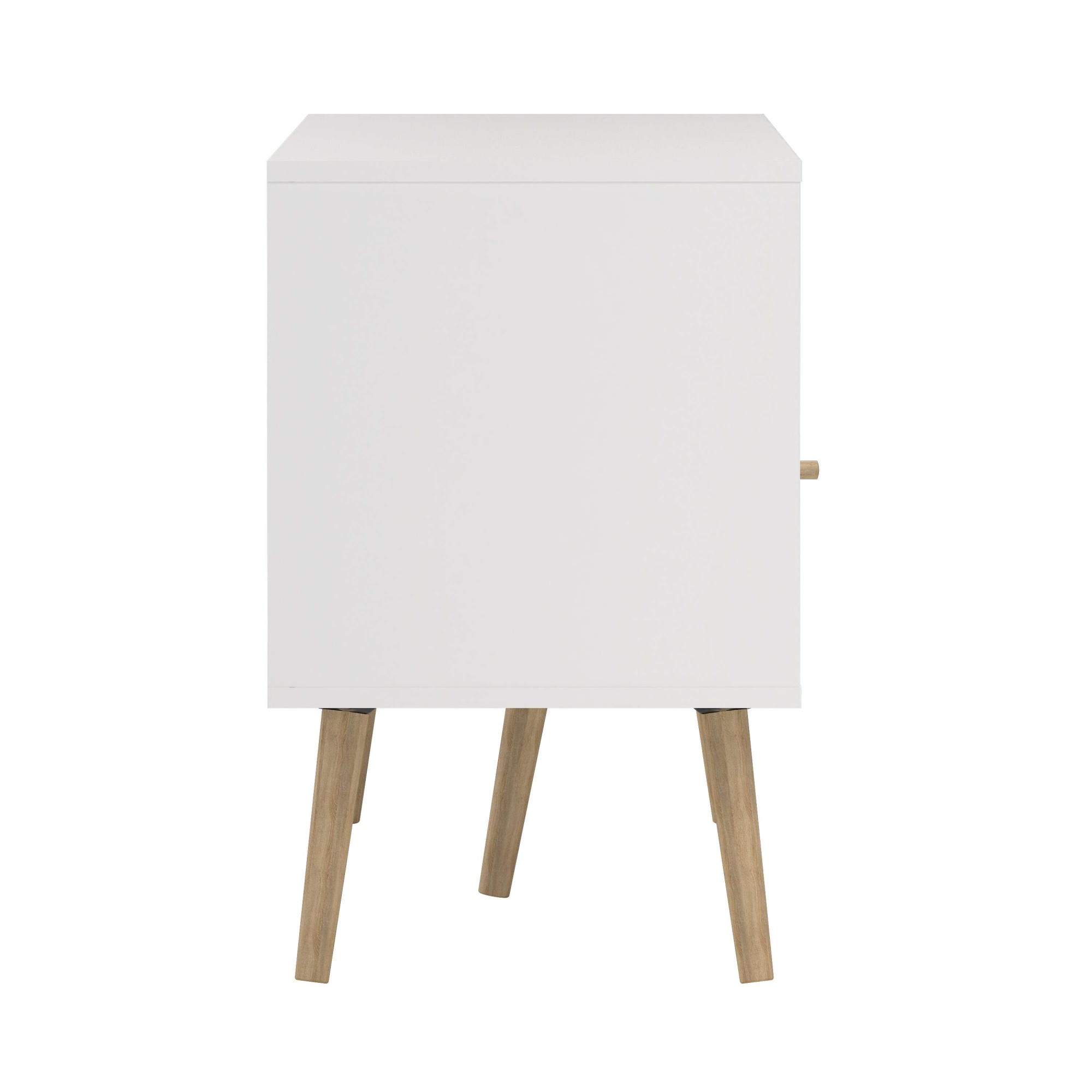andas TV-Board »Bodo TV-Möbel, TV-Unit, Mediamöbel, Regal«, 2 Schubladen und 4 offene Fächer, Beine und Griffe aus Massivholz
