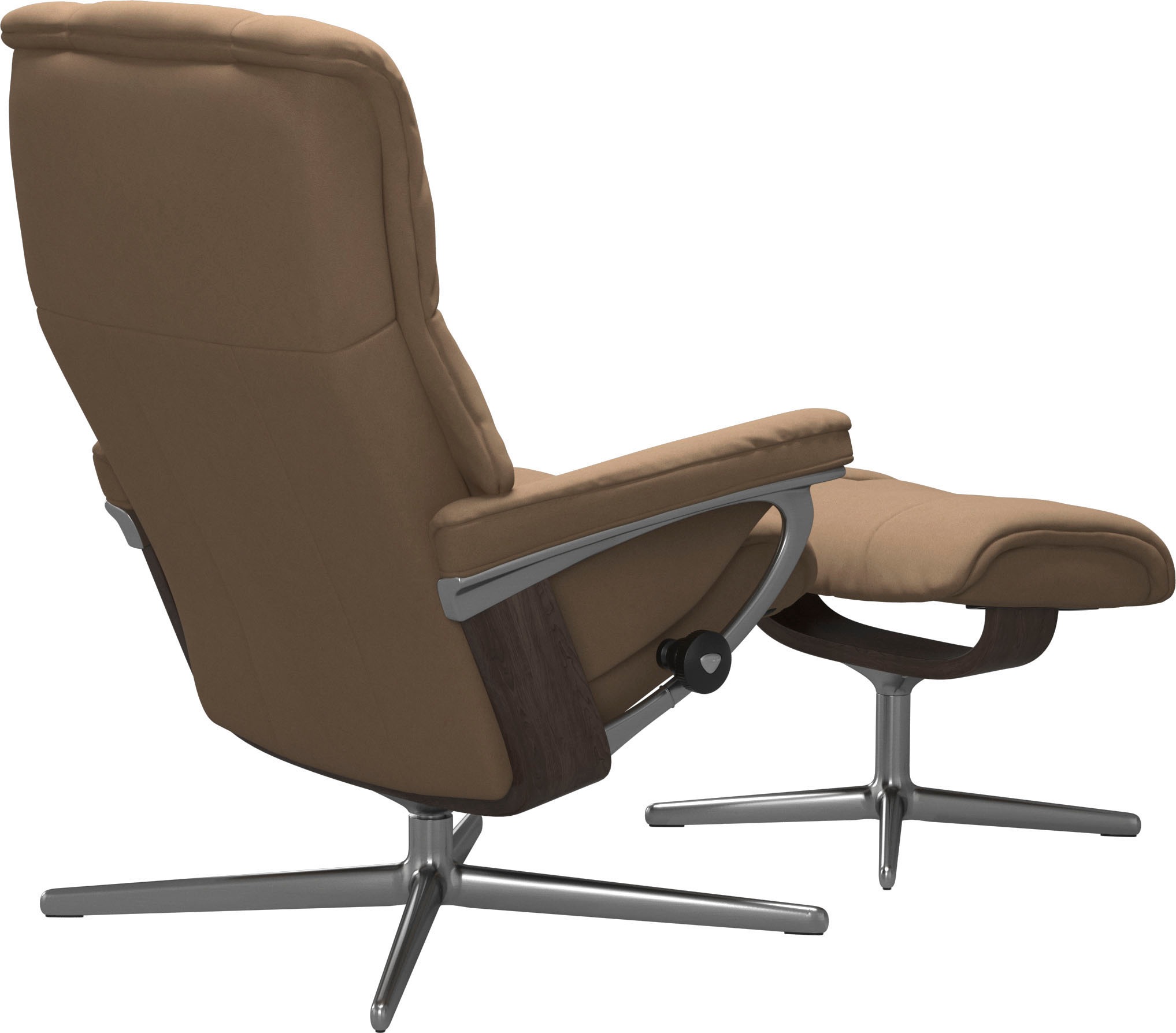 Stressless® Fußhocker »Mayfair«, mit Cross Base, Größe S, M & L, Holzakzent Wenge