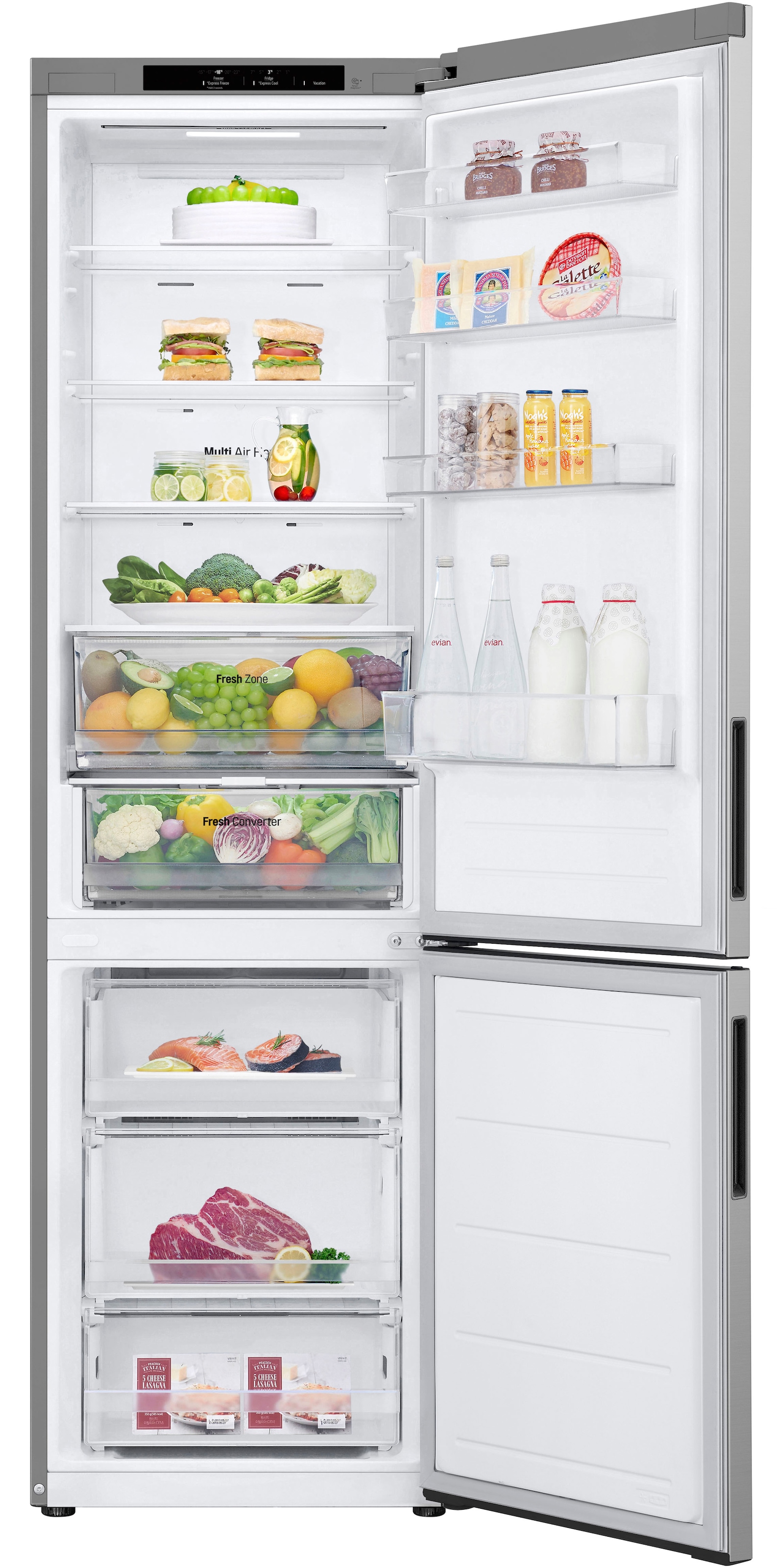 LG Kühl-/Gefrierkombination »GBV22NCBPY«, FRESHConverter® Schublade: variable Temperatur für mehr Frische
