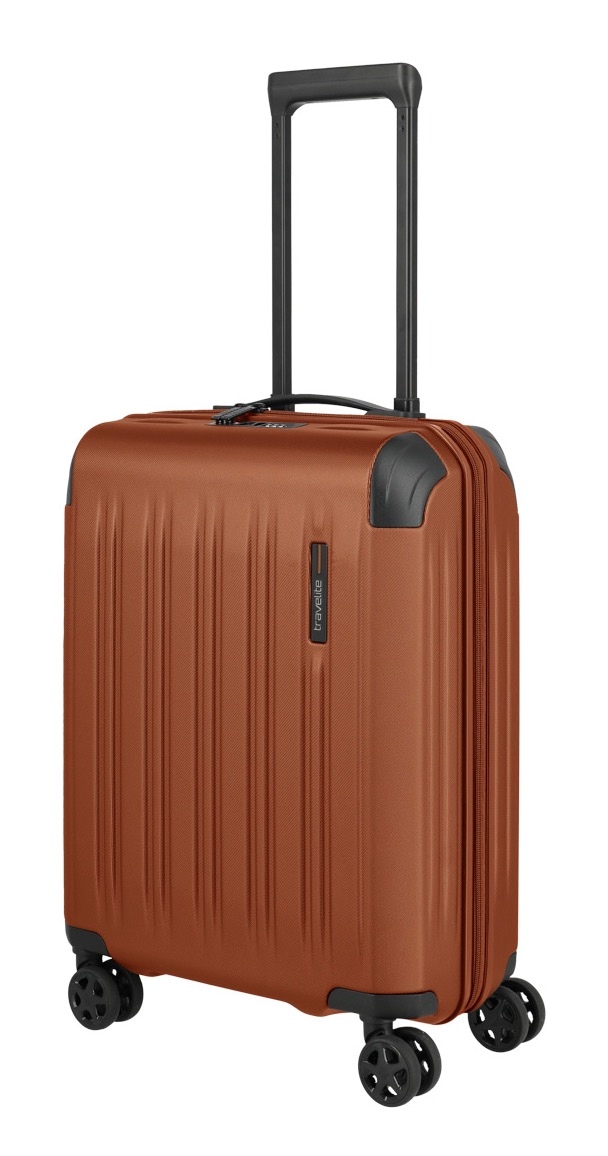 travelite Trolleyset »DYNAMIIC S/M/L, verschiedene Farben«, (Set, 3 tlg., S/M/L), Hartschalen-Koffer ABS Volumenerweiterung bei M/L