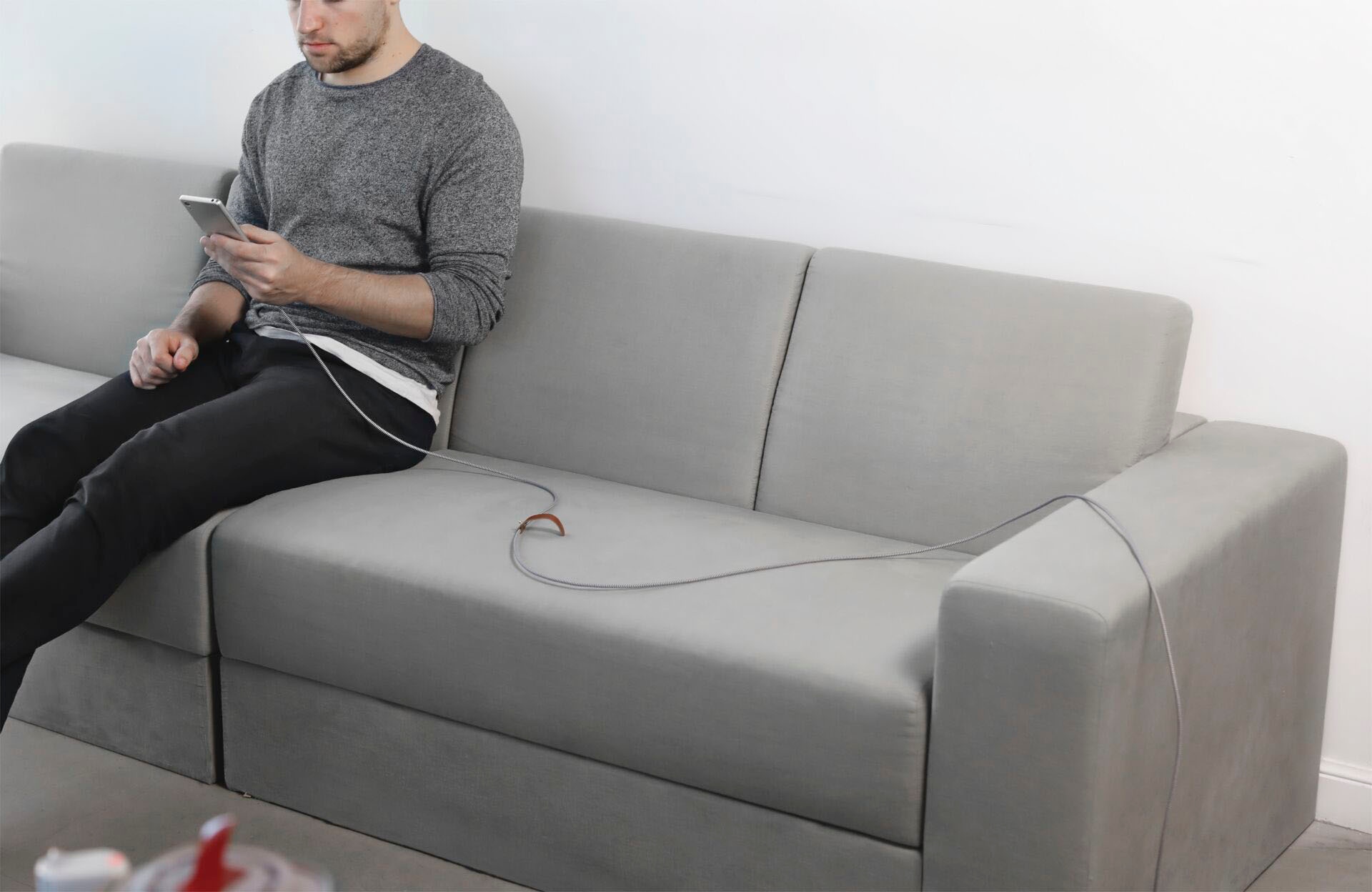 NATIVE UNION Smartphone-Kabel »Belt Cable USB-A to USB-C 3m«, USB Typ A-USB-C, 300 cm