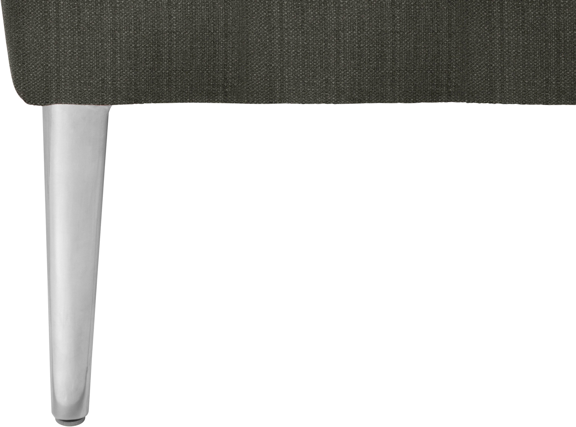 W.SCHILLIG Hocker »enjoy&MORE«, Füße Chrom glänzend, Breite 151 cm