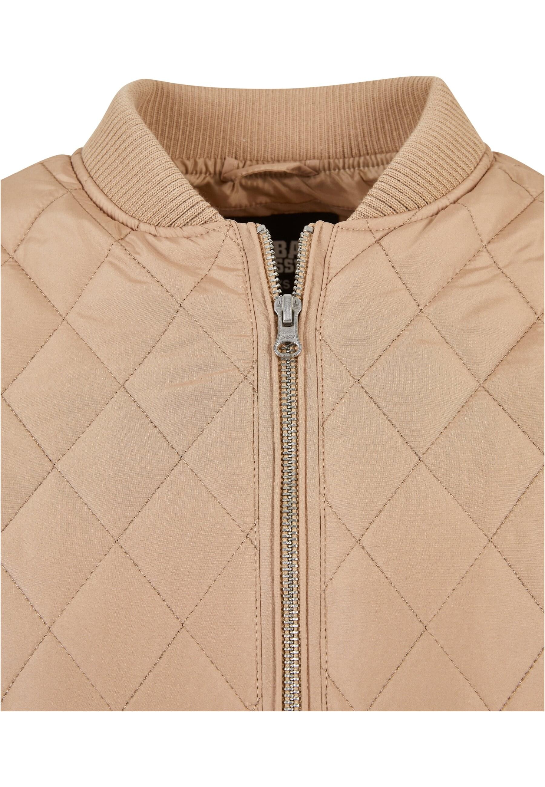 URBAN CLASSICS Allwetterjacke »Urban Classics Damen Ladies Diamond Quilt Nylon Jacket« 1 Stk. tlg. ohne Kapuze