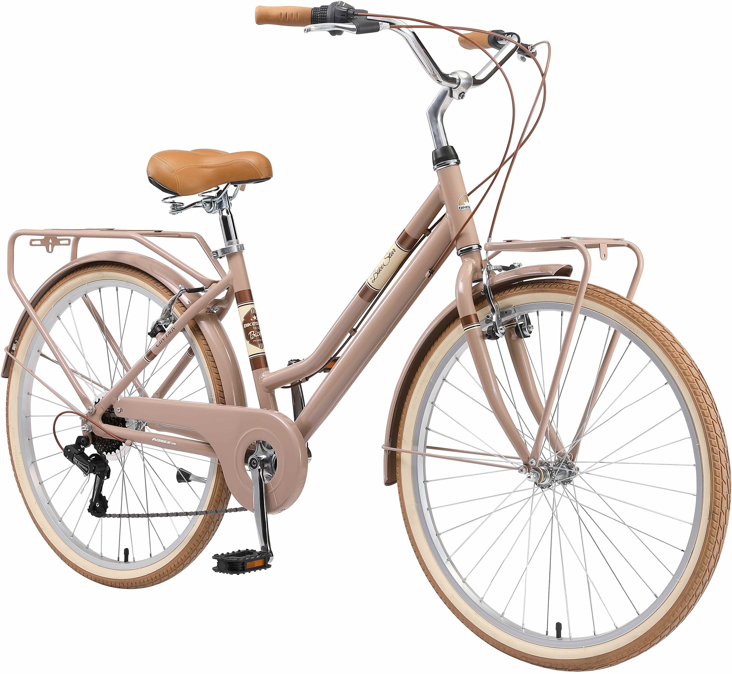 5. Bild von Bikestar Cityrad, 7 Gang, Shimano, RD-TY21 Schaltwerk, Kettenschaltung