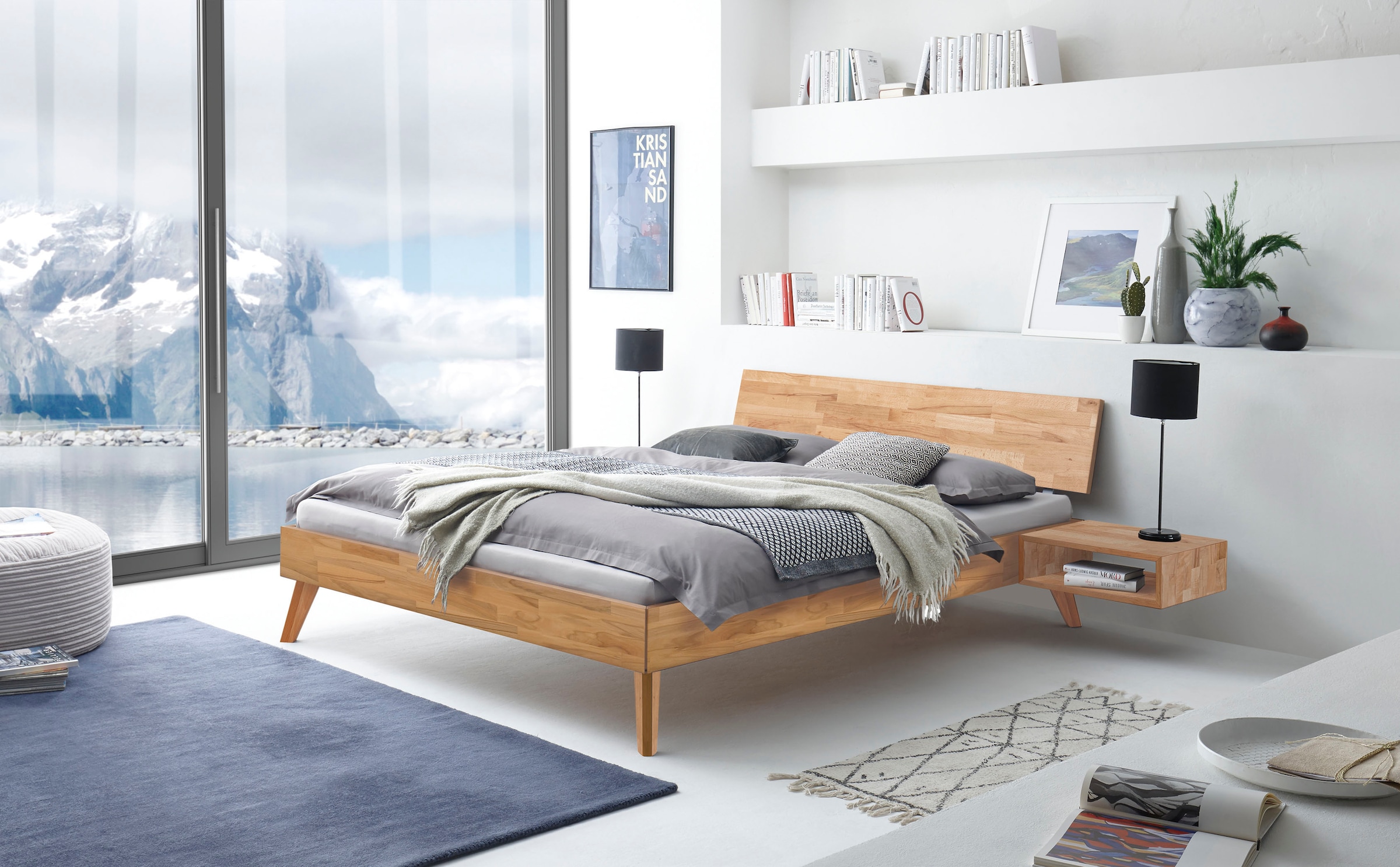 HASENA Holzbett »Ancona« Fußhöhe 25 cm