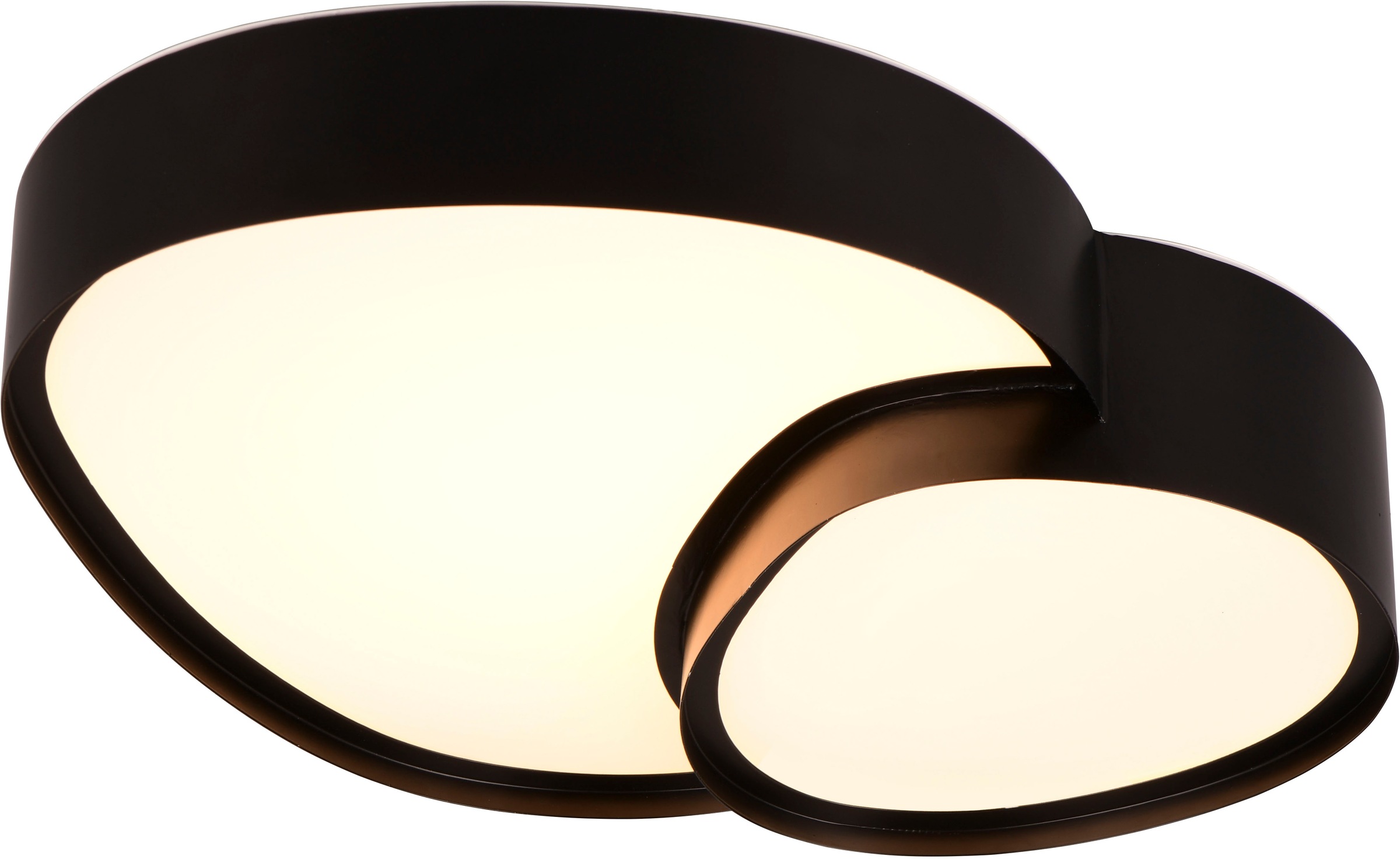 TRIO Leuchten LED Deckenleuchte »RISE, LED Deckenlampe 21W 2400 Lumen warmw günstig online kaufen