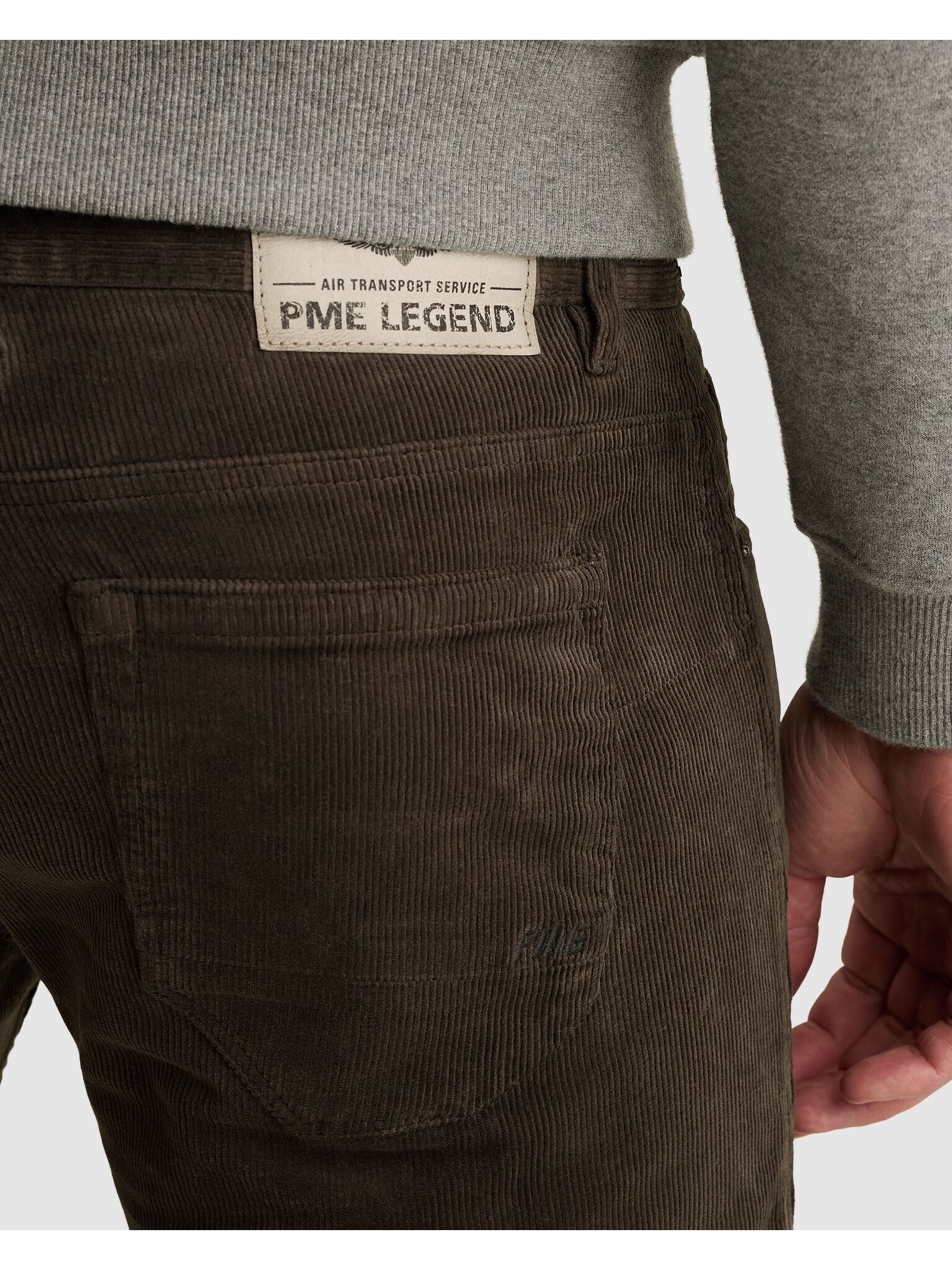PME LEGEND Cordhose  schmale Passform, weicher Babycord