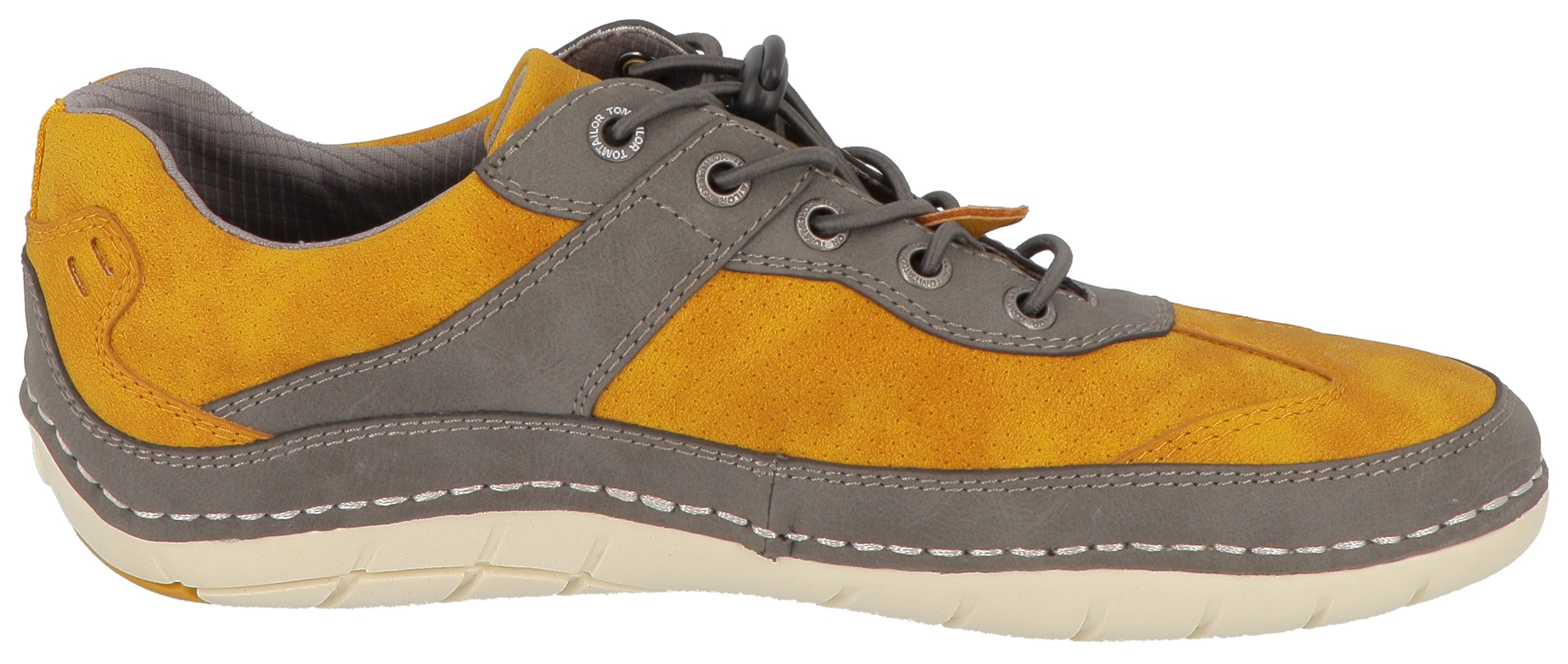 TOM TAILOR Sneaker, mit Kontrast-Naht