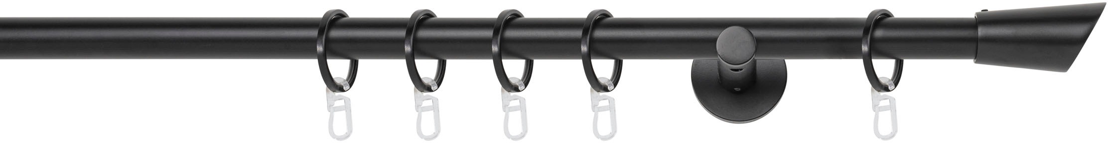 mydeco Gardinenstange »20mm Rag Wandträger 6,5 cm«, 1 läufig-läufig, Fixmaß günstig online kaufen