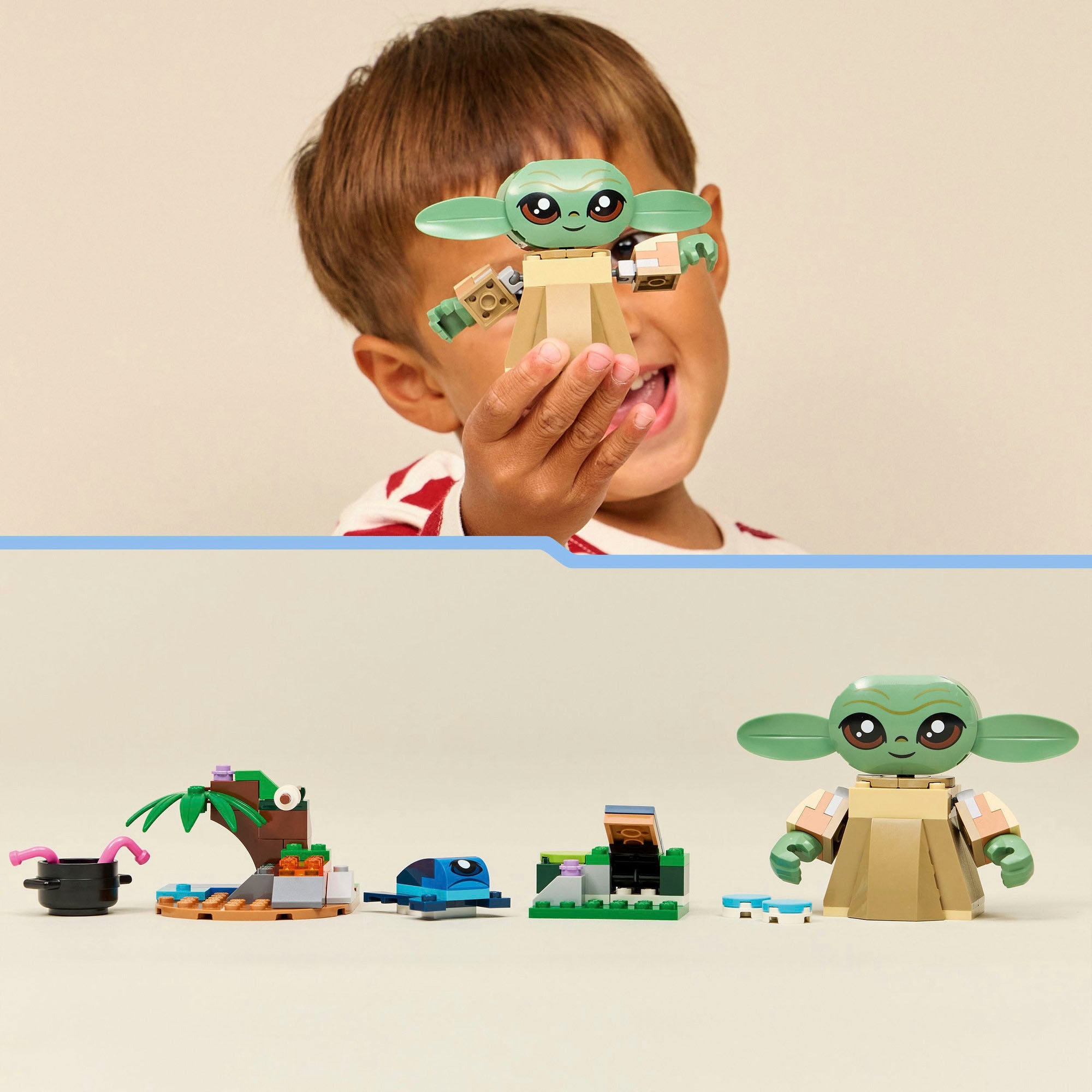LEGO® Konstruktionsspielsteine »Grogus Zuhause (75443), LEGO Star Wars« Made in Europe