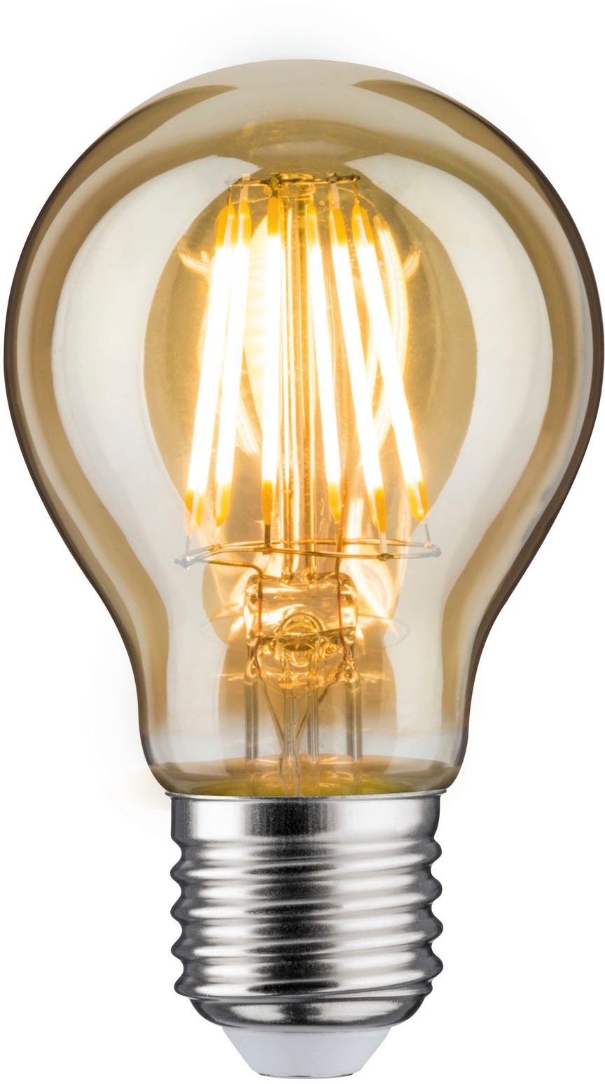 PAULMANN LED-Leuchtmittel "E27 Goldlicht dimmbar Vintage AGL 6W dimmbar Vintage AGL 6W", gold (goldfarben), L:10,4cm Ø:6cm, Leuchtmittel, 1700 Kelvin, LED-Leuchtmittel, Topseller